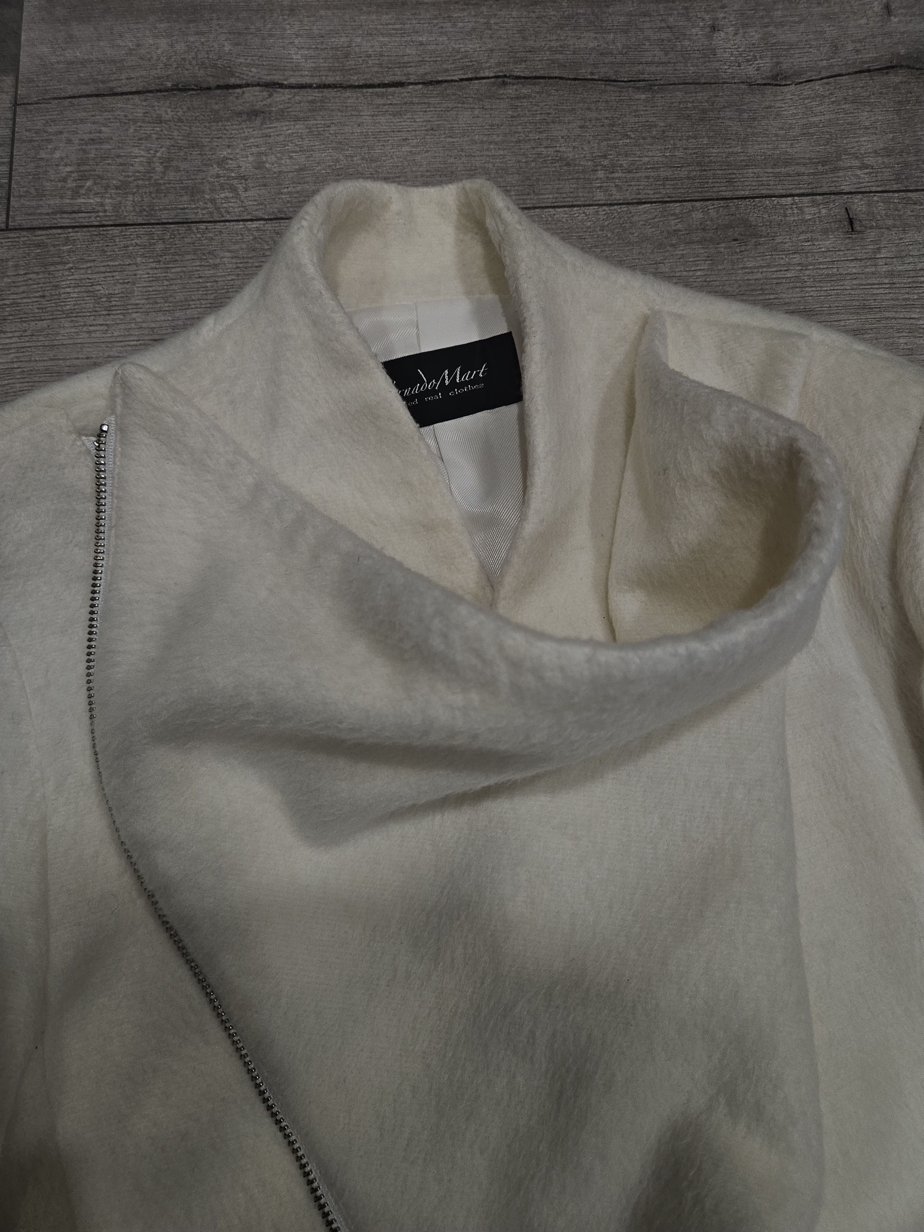Tornado Mart Tornado Mart Asymetrical Wool Long Coat Size US M / EU 48-50 / 2 - 4 Thumbnail