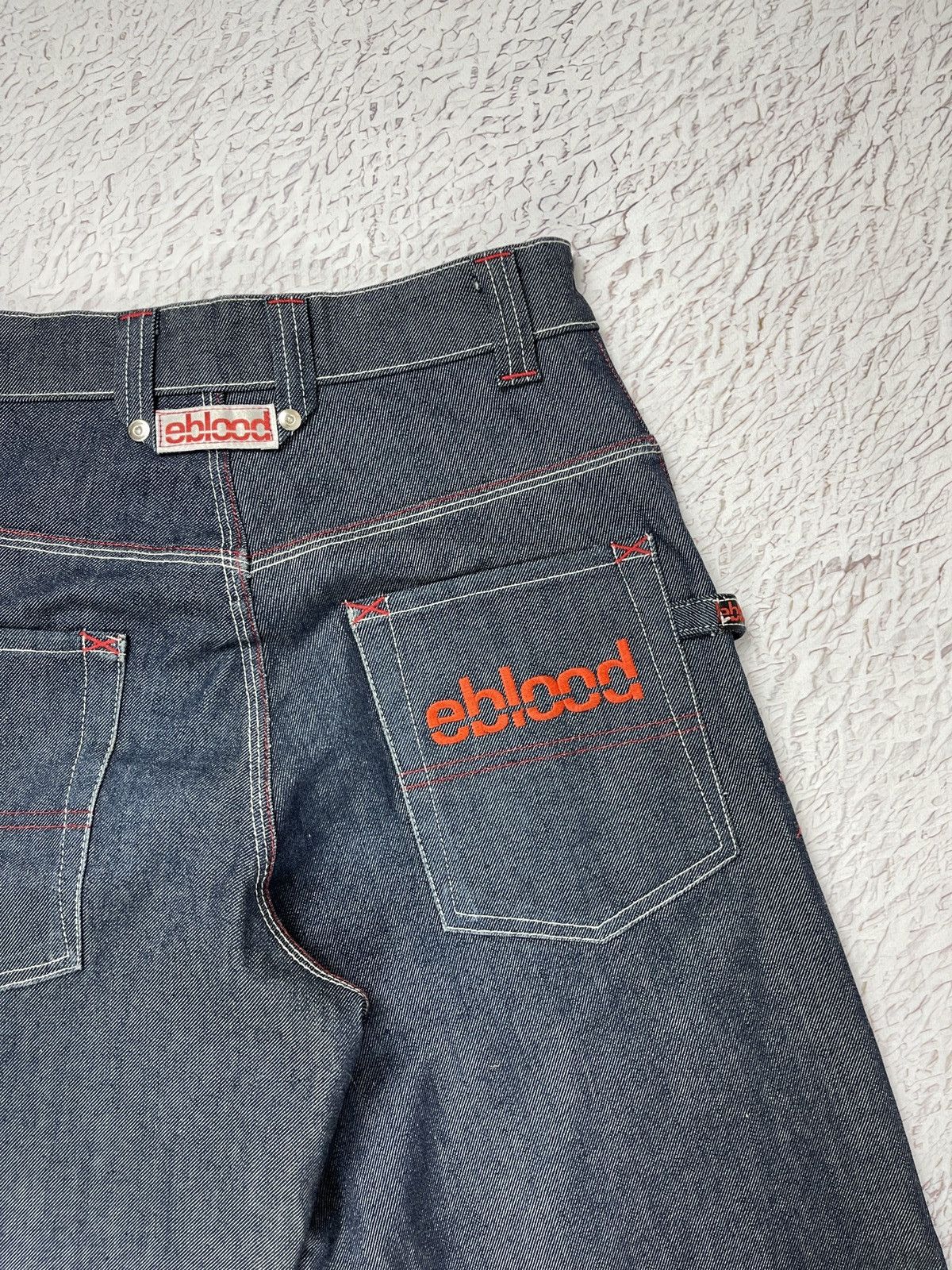 Rap Tees EBLOOD vintage rap jeans denim carpenter pants Size US 28 / EU 44 - 3 Thumbnail