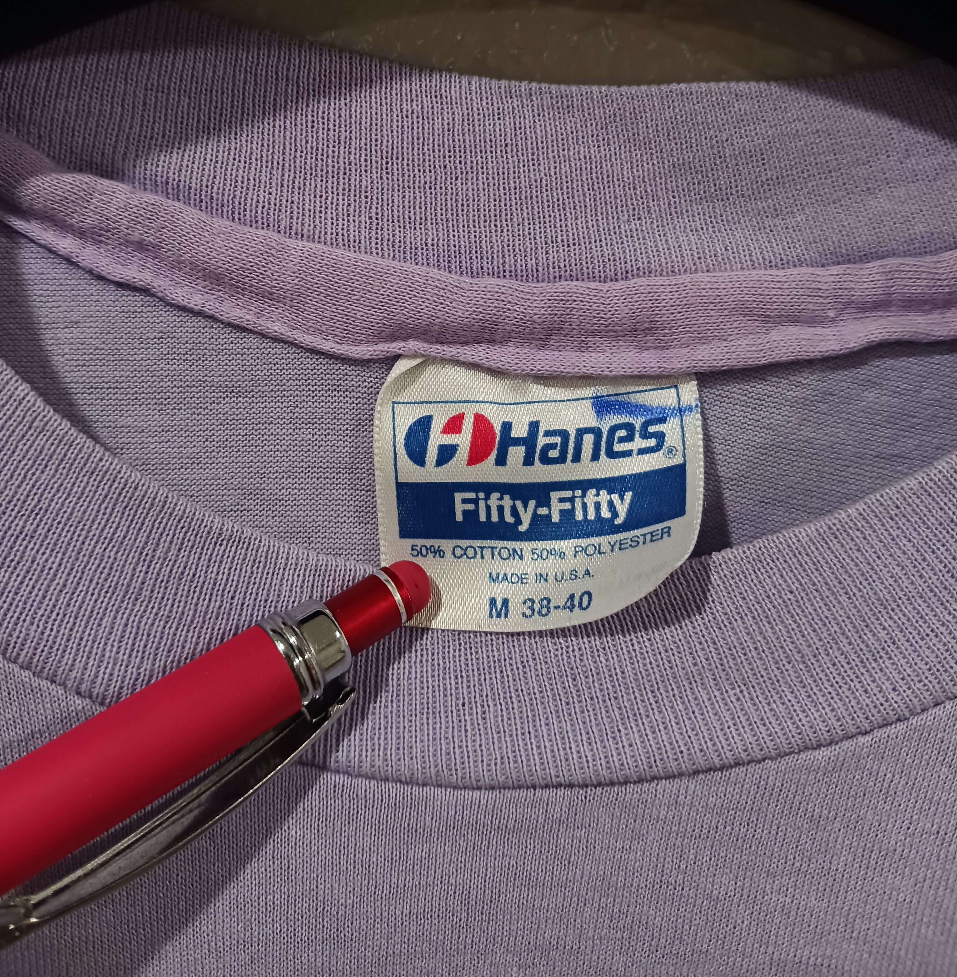 Hanes × Vintage Tevis "When The Going Gets Tough" Hanes Vintage 1980s Tee Size US M / EU 48-50 / 2 - 4 Thumbnail