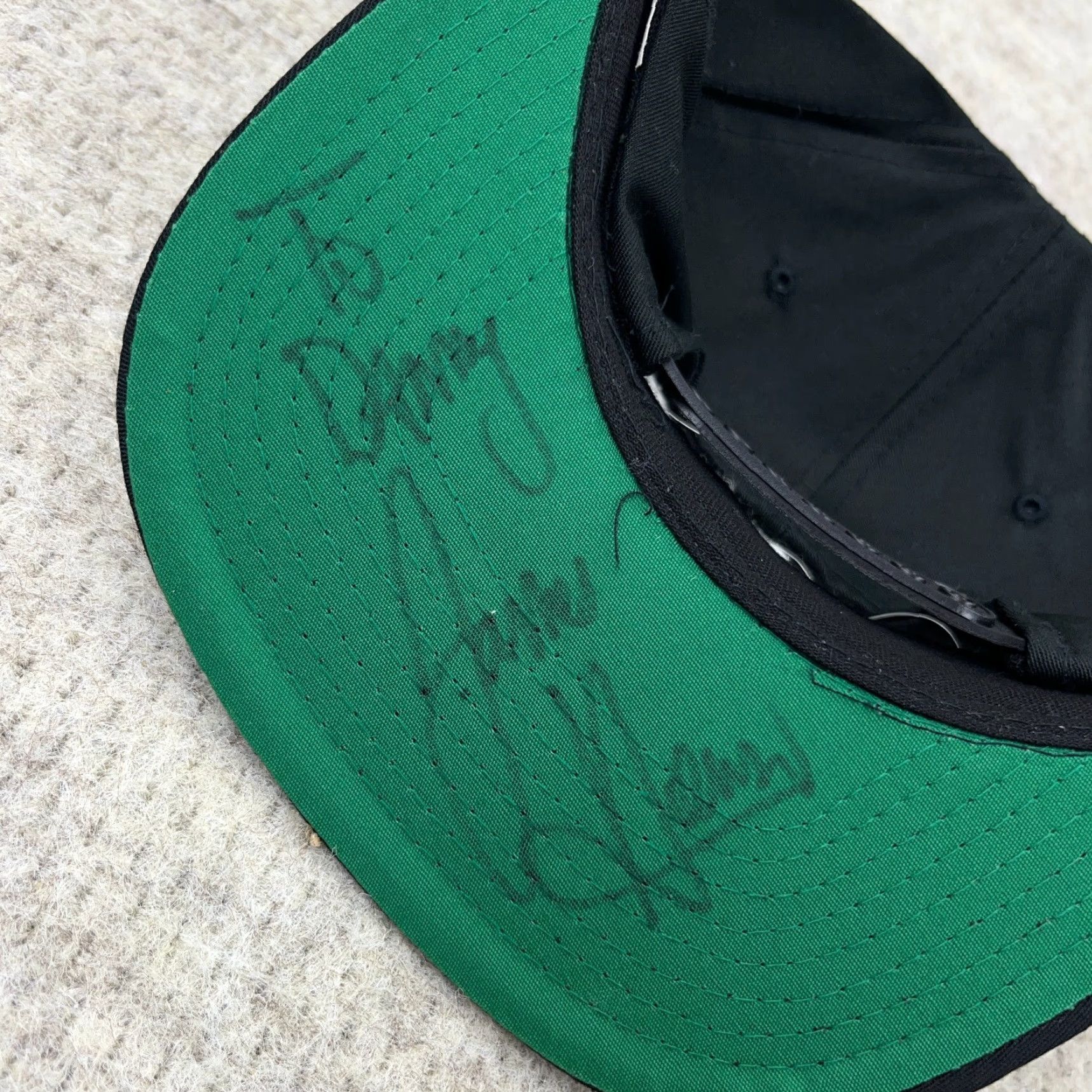 Vintage VINTAGE James House Hat Cap Snapback Black Country Music Singer Band Autograph Size ONE SIZE - 5 Thumbnail