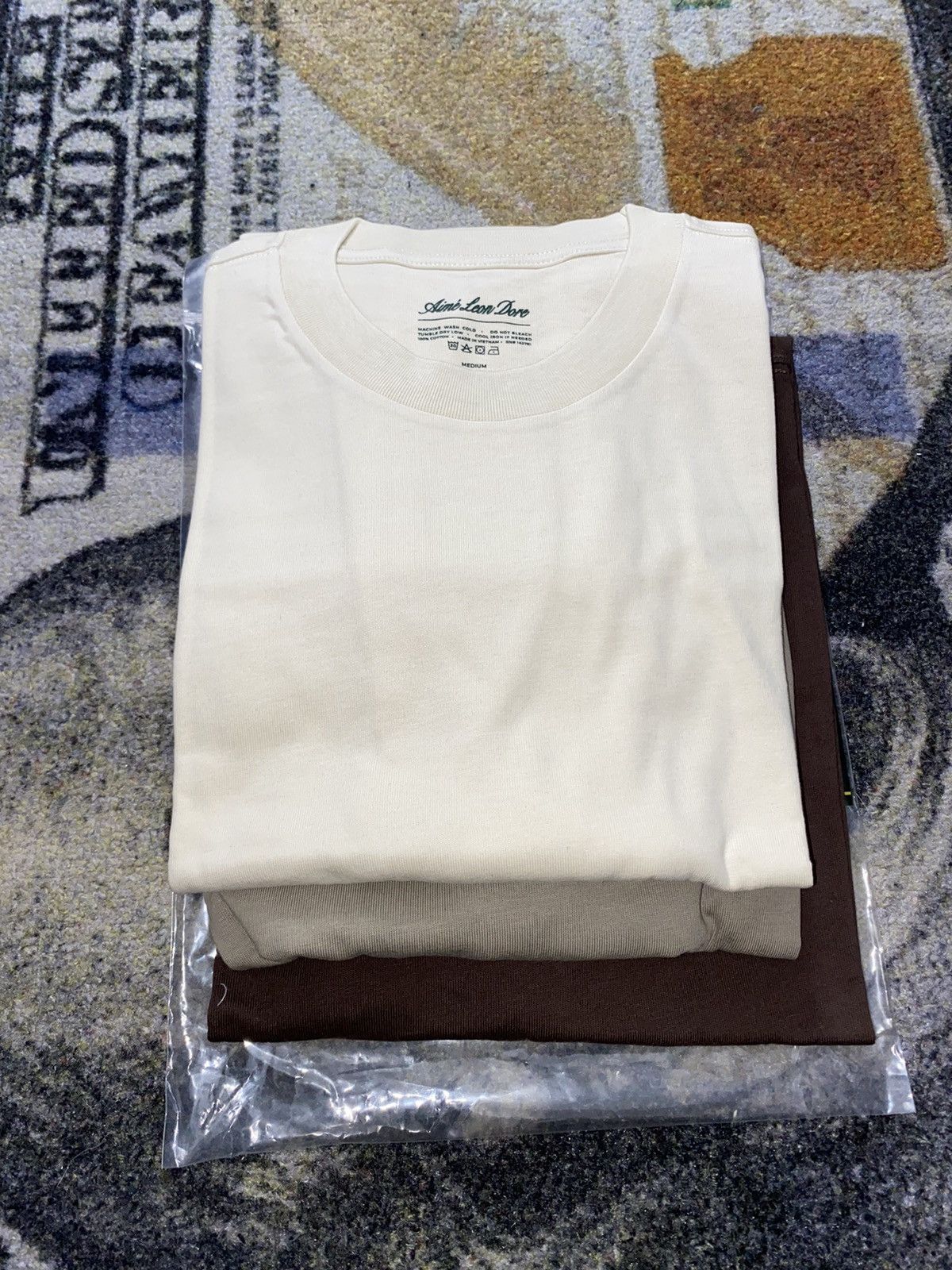 Aime Leon Dore Aime Leon Dore Multi Color T-Shirt (PACK OF 3) Size US M / EU 48-50 / 2 - 2 Thumbnail