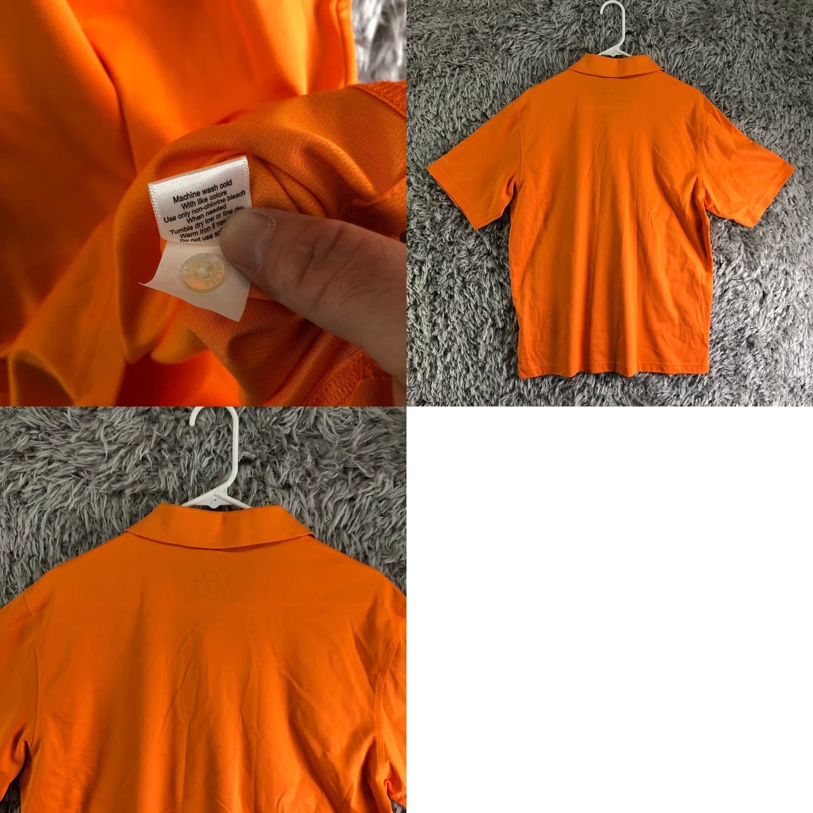 Vintage Walter Hagen Orange Tournament Polo Shirt Mens M Hydro-Dri Polyester Cotton Polo Sports Golf Shirt Mens M Orange Walter Hagen Tournament Polo Size US M / EU 48-50 / 2 - 8 Thumbnail