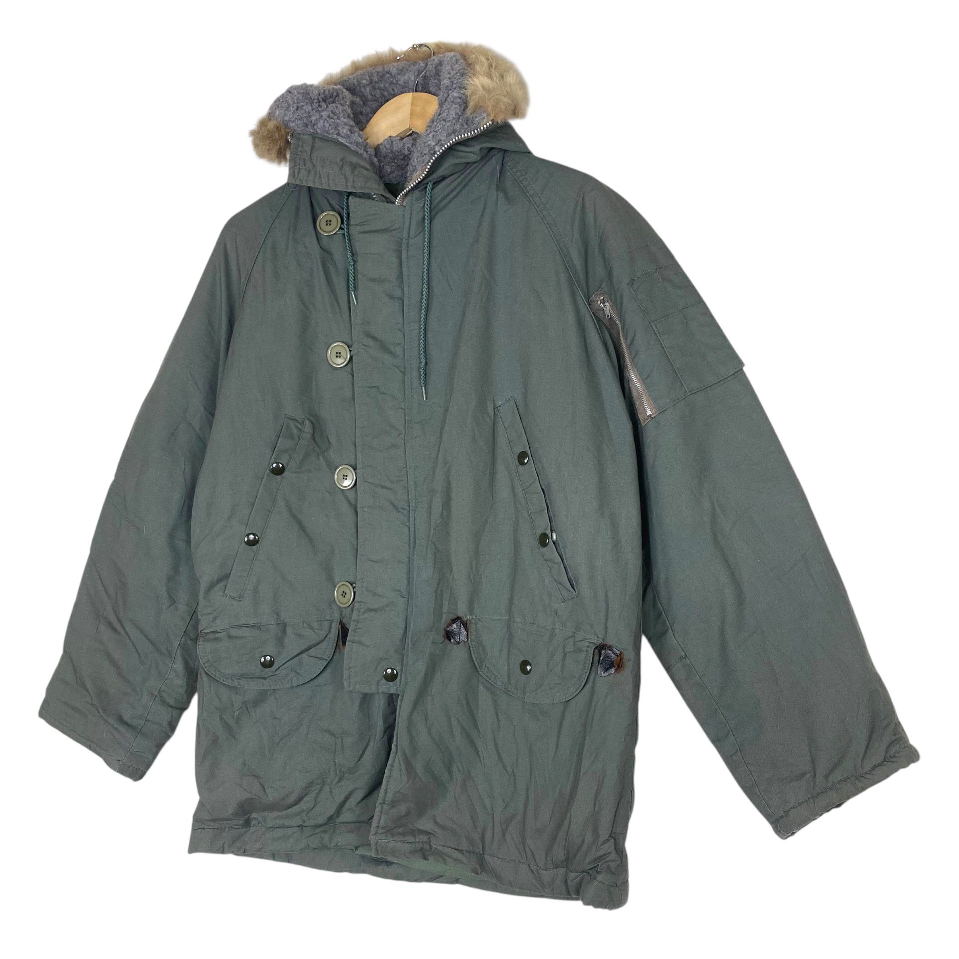 Vintage 💥 CORINTH MFG TYPE N3B MILITARY PARKA JACKET Size US M / EU 48-50 / 2 - 4 Thumbnail