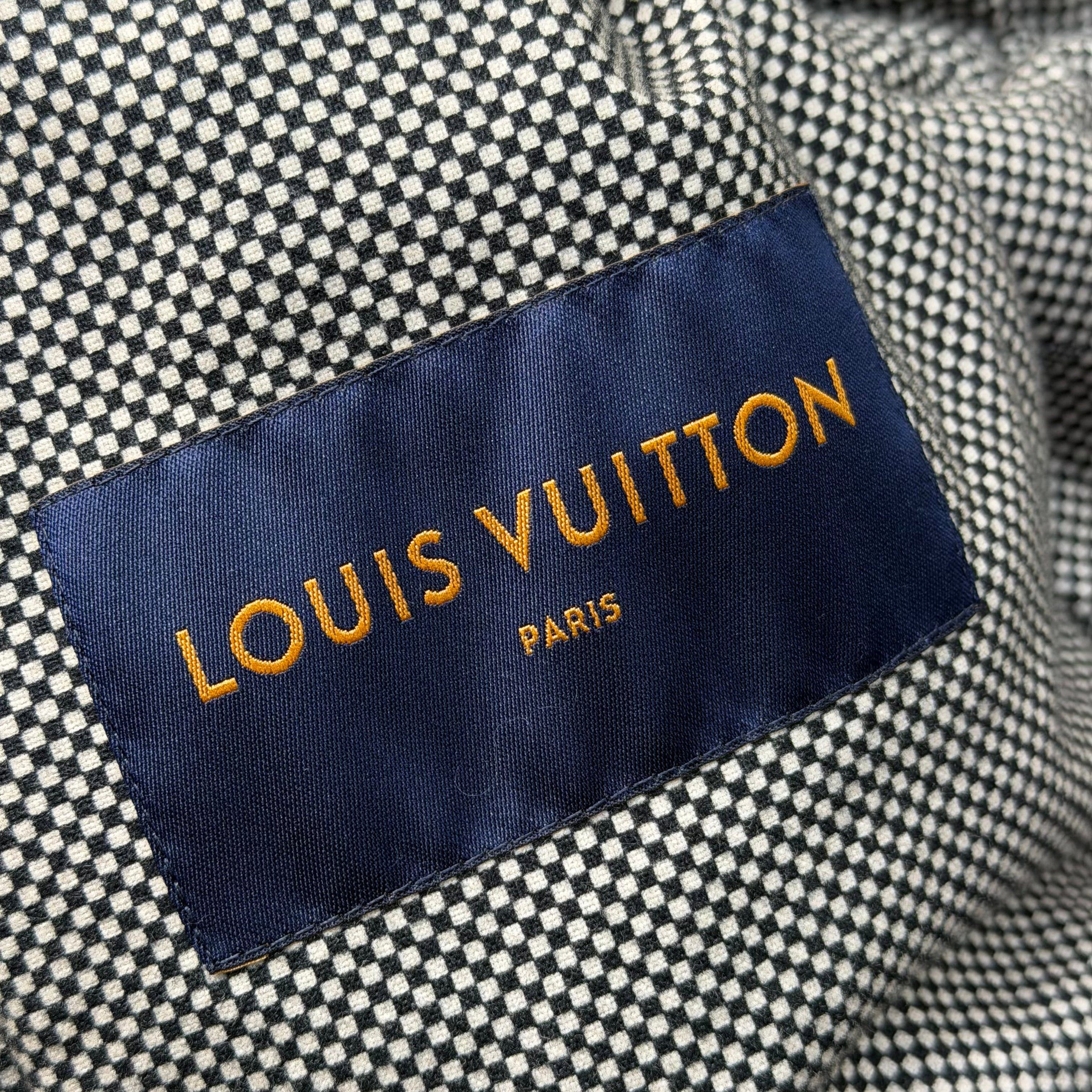 Louis Vuitton Louis Vuitton x Nigo Embroidered Padded Moleskine Parka 48 ( Size US M / EU 48-50 / 2 - 6 Thumbnail