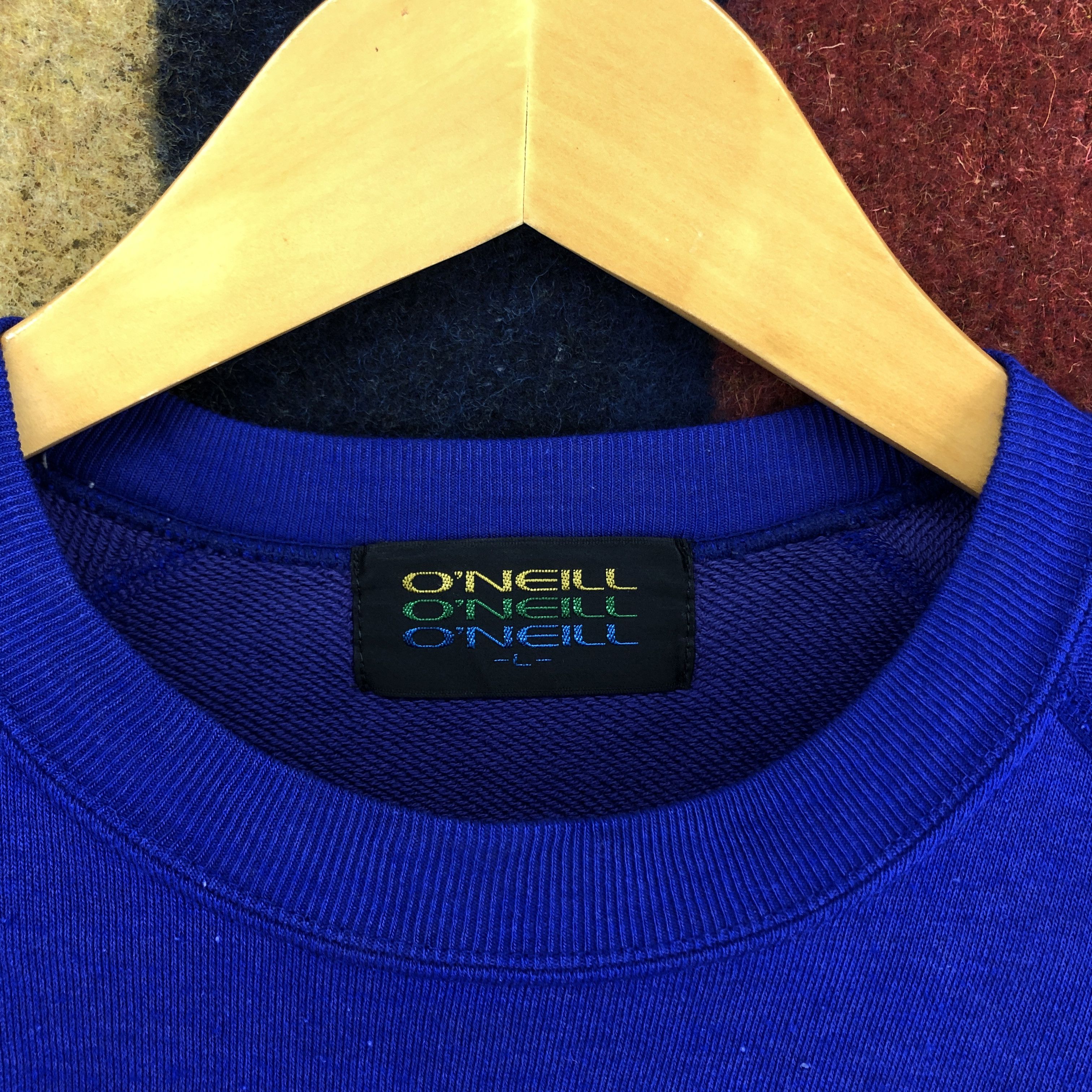 O'Neill 90s Vintage ONEILL Crew Neck Sweatshirt #0326/M Size US L / EU 52-54 / 3 - 6 Thumbnail