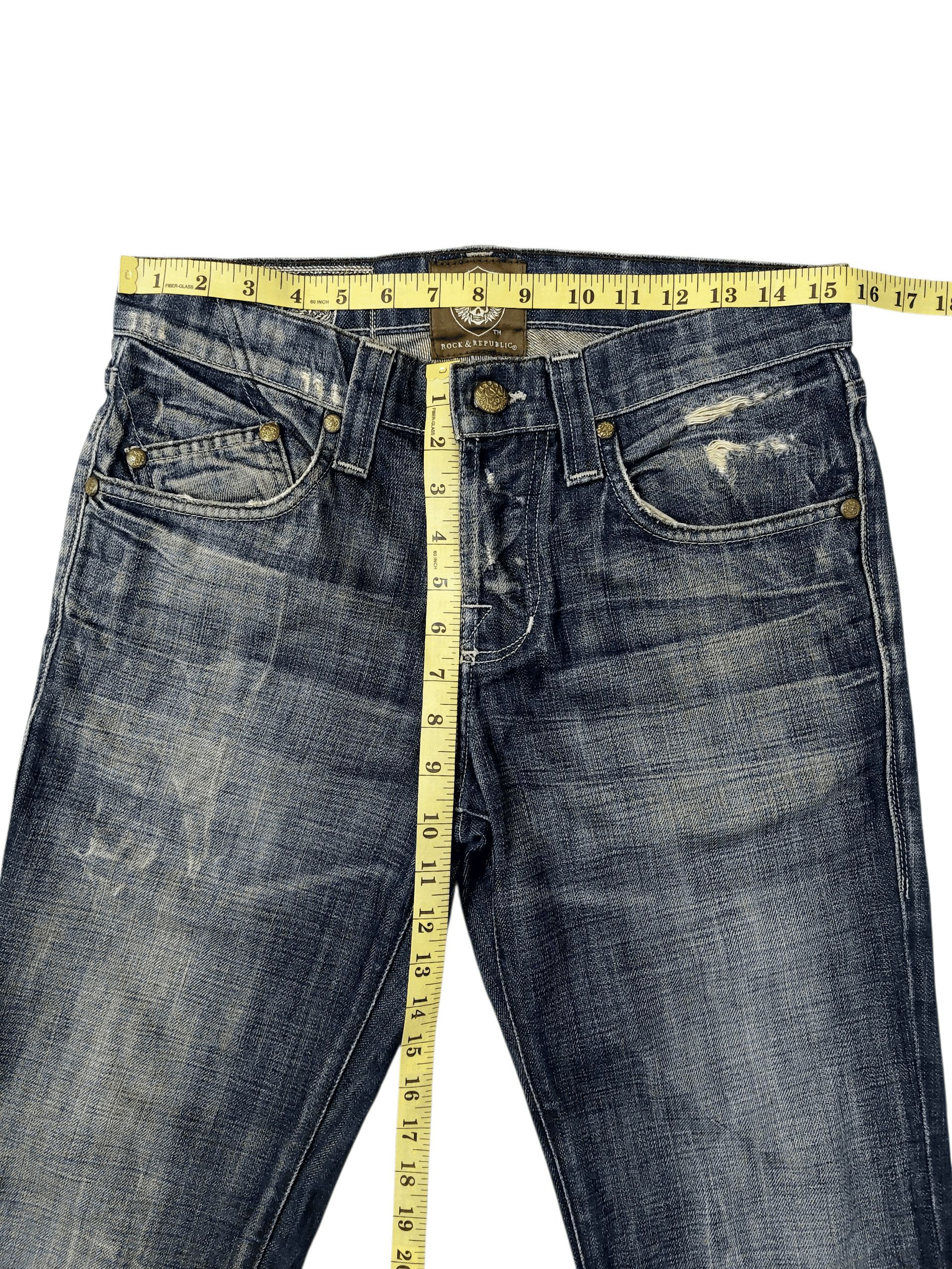 Rock & Republic Rock & Republic Flare Classic Baggy Style Denim Size US 31 - 17 Thumbnail