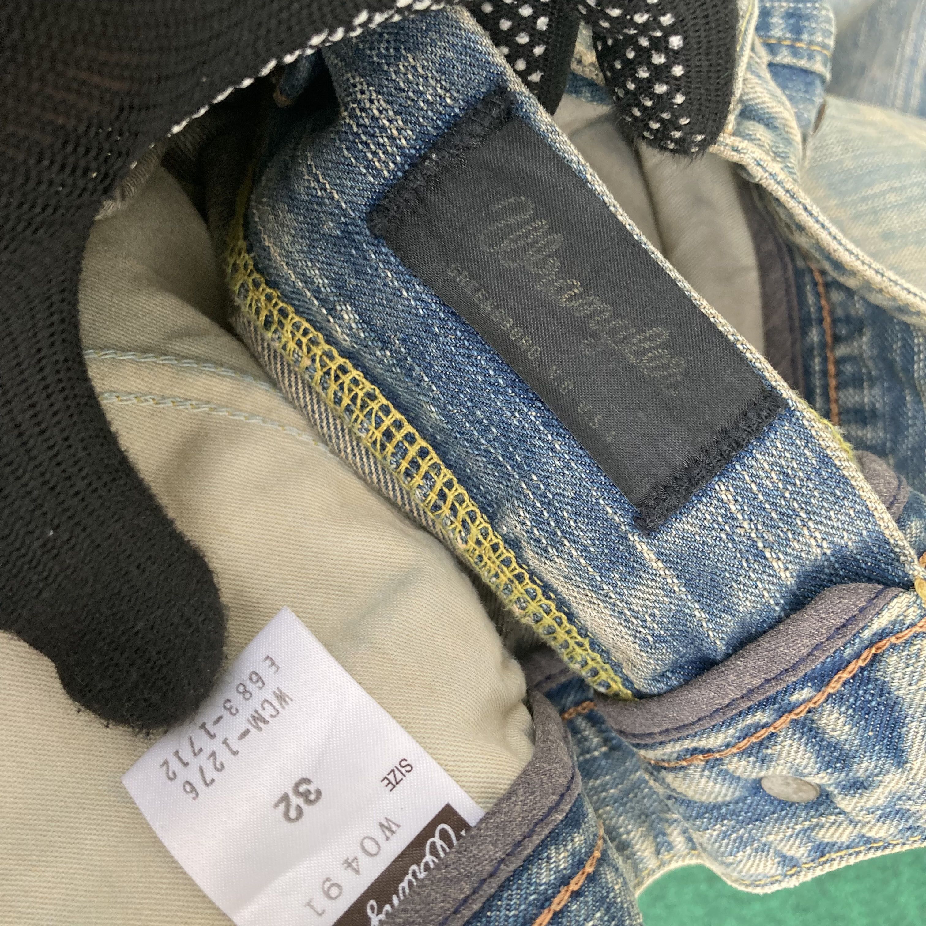 Vintage × Wrangler Vtg Wrangler Blue Denim Flare 90s Sz 33 Bootcut Jeans Size US 33 - 5 Thumbnail