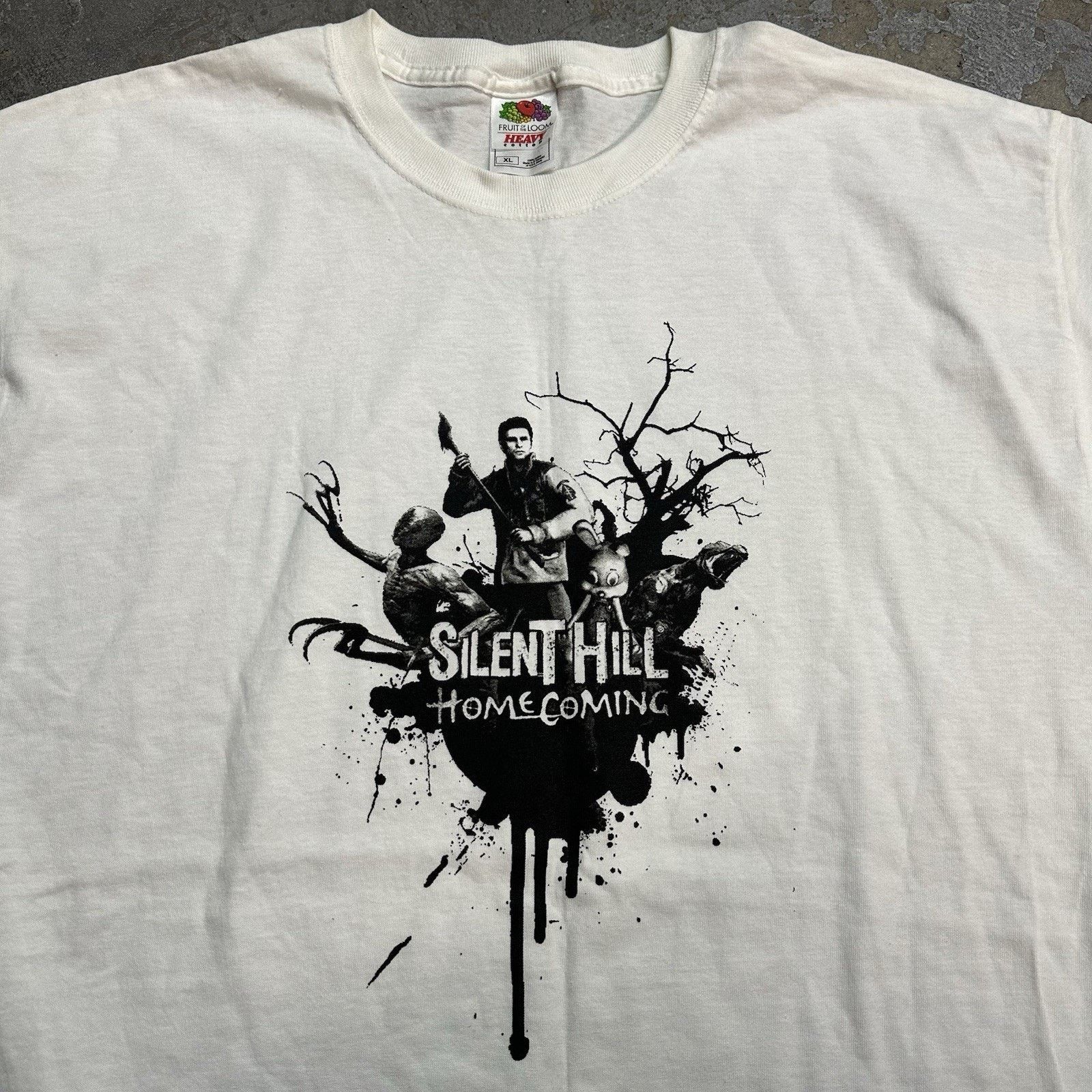 Vintage 2008 Silent Hill Homecoming Video Game Promo T-Shirt