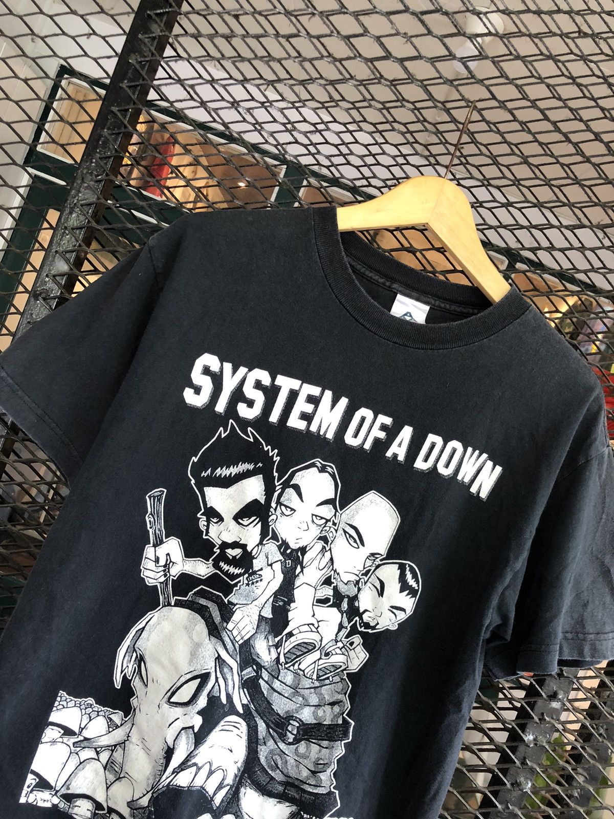 Band Tees × Vintage VINTAGE SYSTEM OF A DOWN TEE SHIRT Size US M / EU 48-50 / 2 - 4 Thumbnail