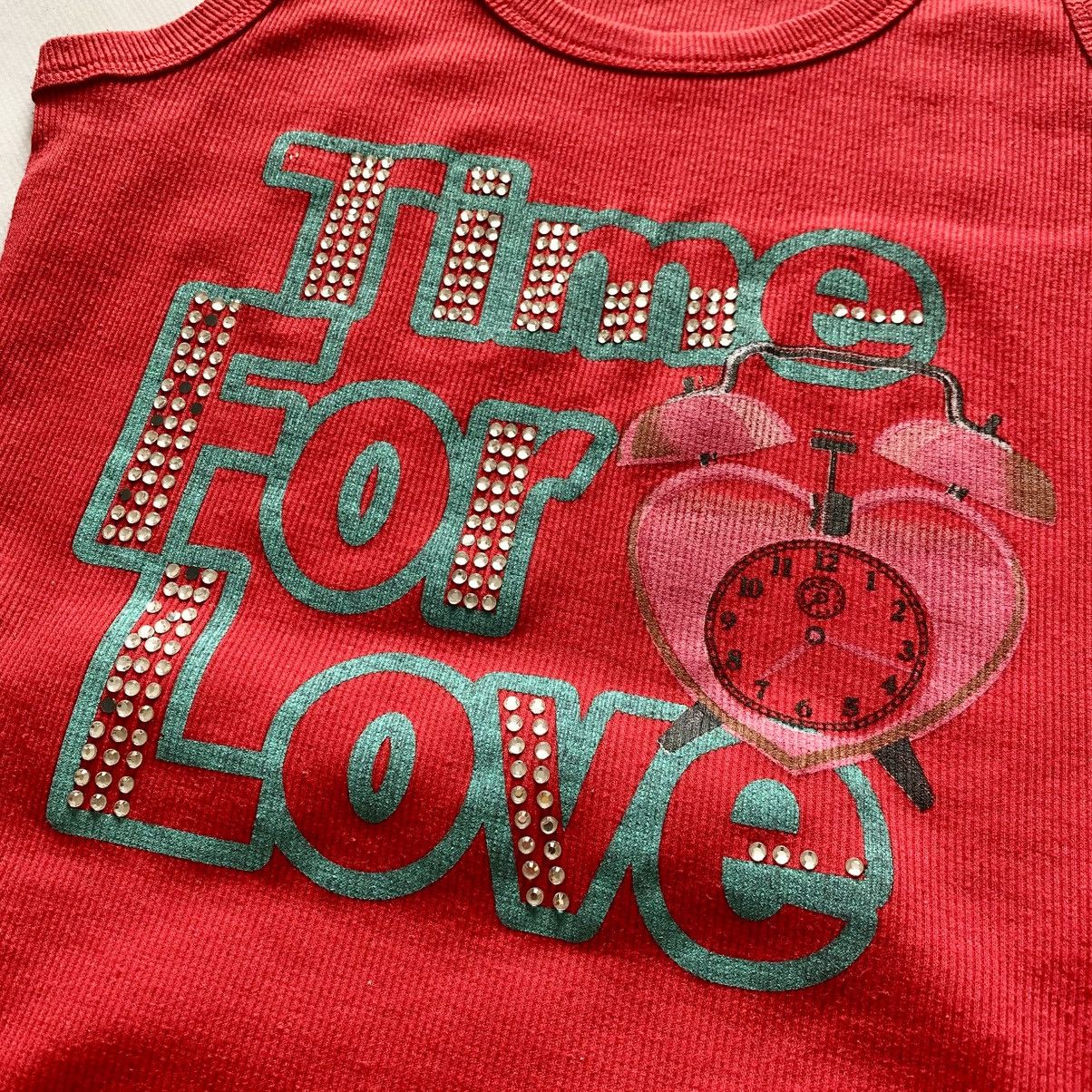 Cop Copine × Hysteric Glamour × Sarah Pacini Cute Time For Love Hysteric Glamour Style Vintage Tank Top Size M / US 6-8 / IT 42-44 - 3 Thumbnail