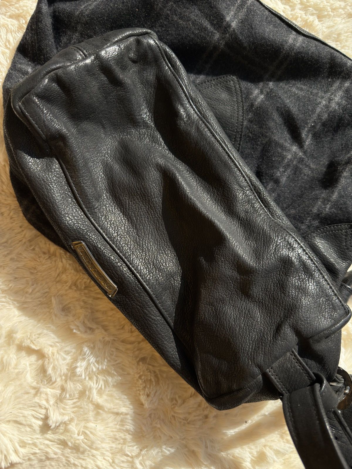Chrome Hearts Chrome Hearts Leather Lelo Fleur Shoulder bag Size ONE SIZE - 13 Thumbnail