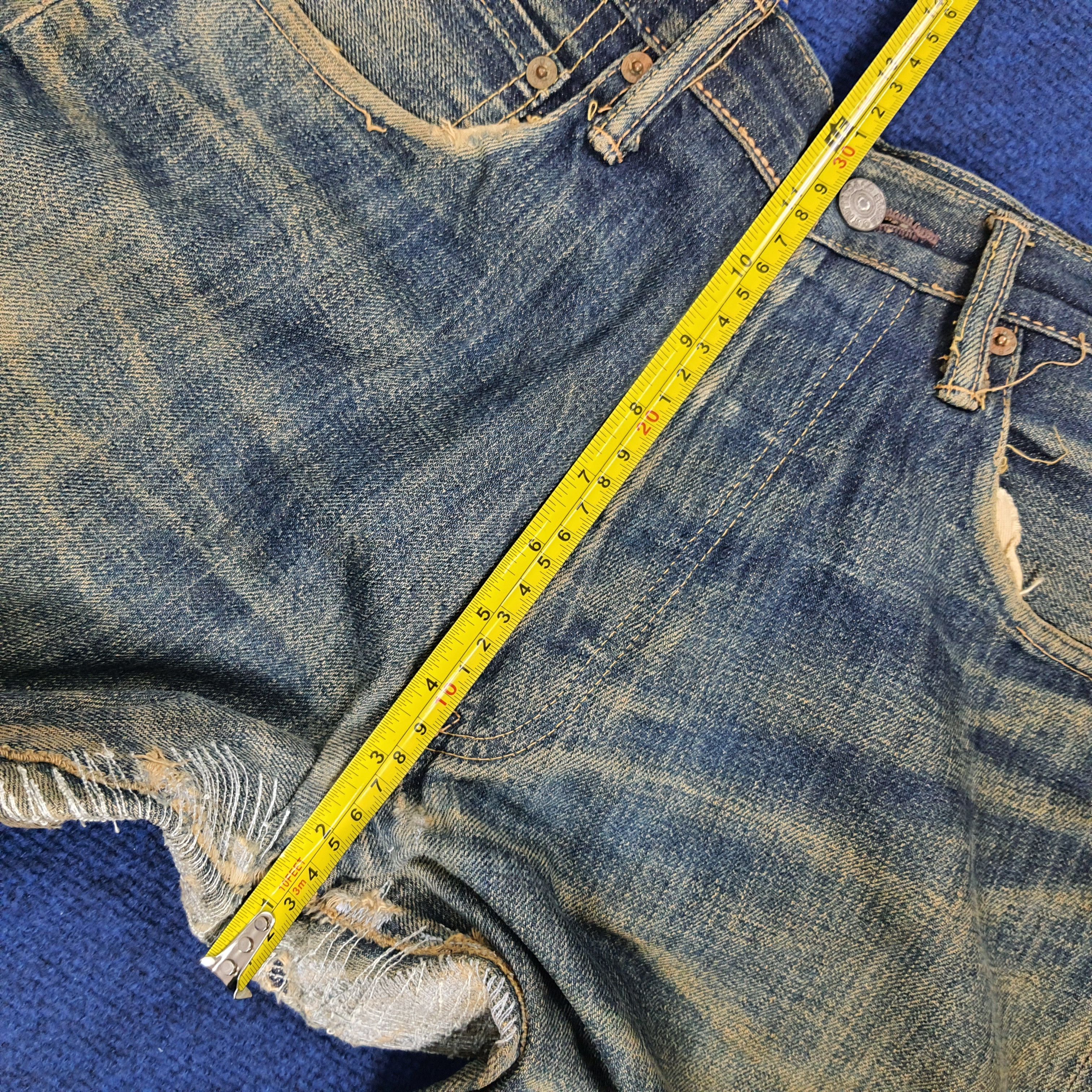 BARNS OUTFITTERS × Japanese Brand × Vintage Vintage Barns Selvedge Japanese Brand Repaired Jeans Size US 28 / EU 44 - 12 Thumbnail