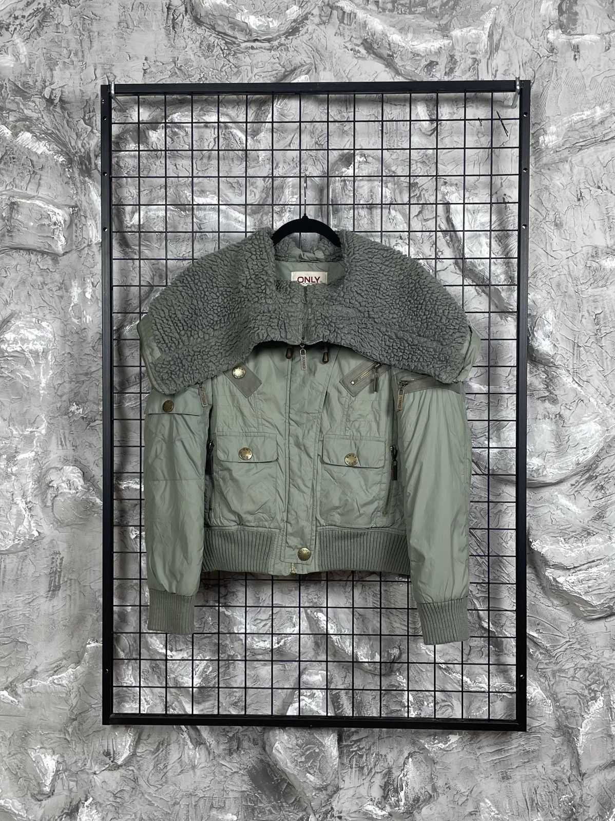 Issey Miyake 2000s Multipocket Y2K Huge Hood Bomber LGB GOA Japanese Vibe Size US M / EU 48-50 / 2 - 2 Thumbnail