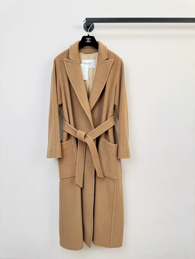 Maxmara Camel Wool Long Coat-2508