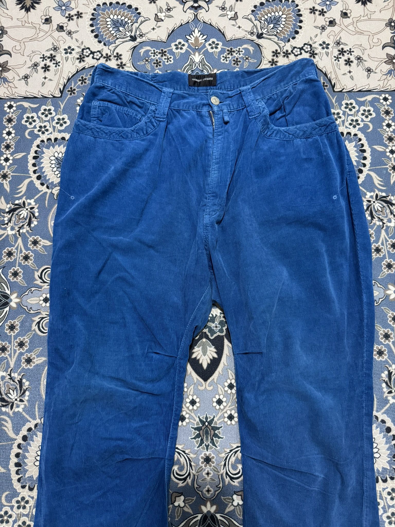 Beauty Beast × Issey Miyake × Tsumori Chisato Tsumori Chisato by Issey Miyake Harlem Baggy Corduroy Pants Size US 31 - 3 Thumbnail