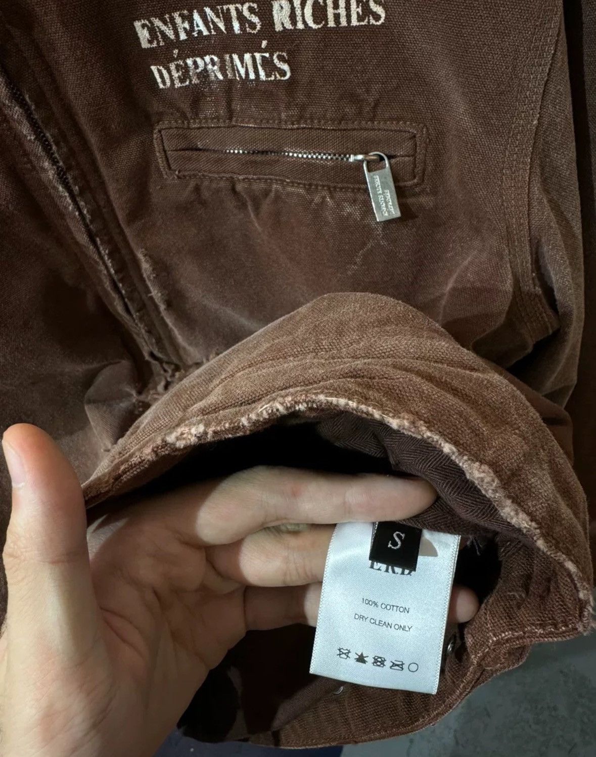 Enfants Riches Deprimes Enfants Riches Deporimes 23FW ERD Brown Kahart Jacket Size US S / EU 44-46 / 1 - 6 Thumbnail