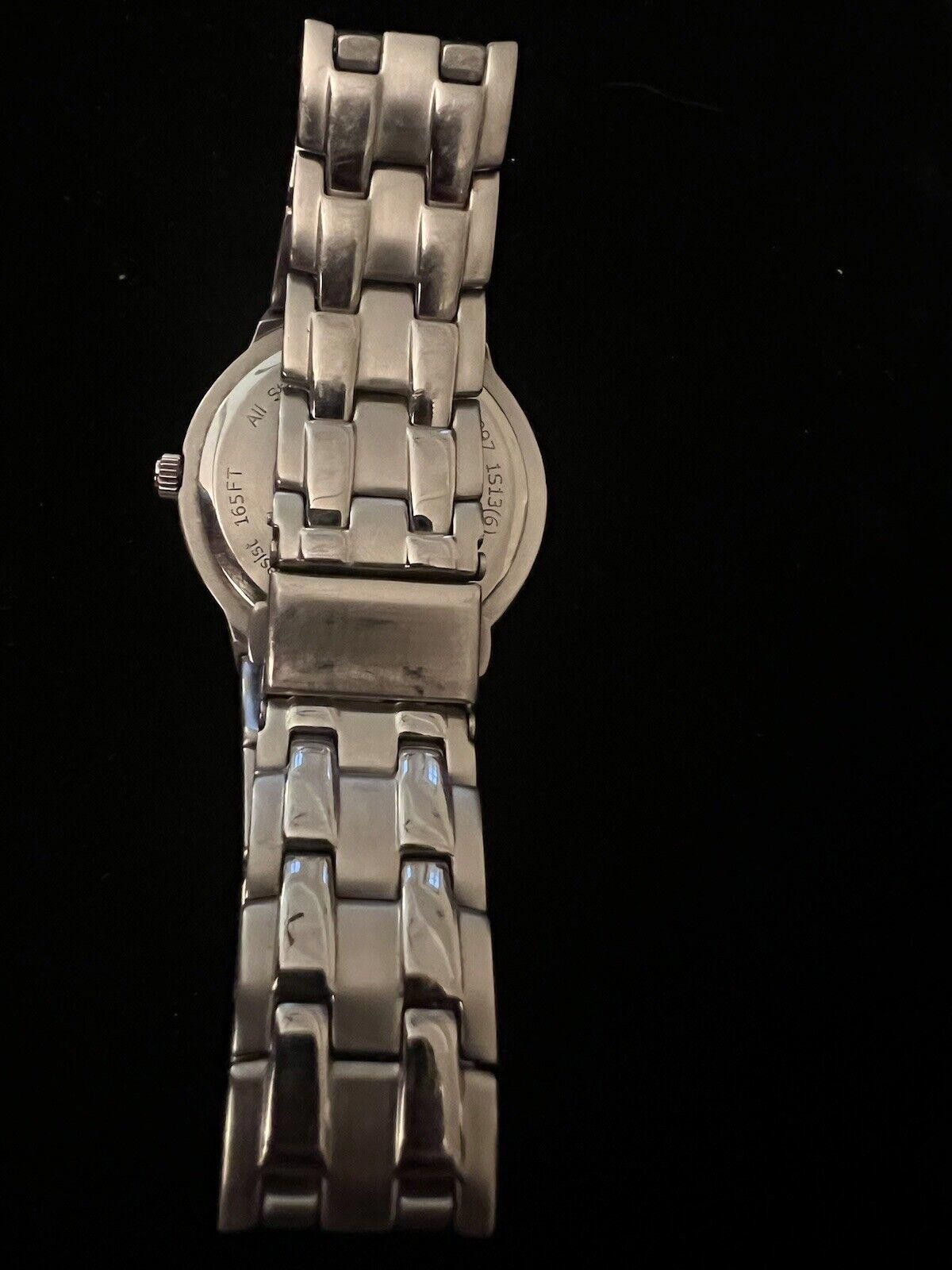Designer Armitron Men's Watch Stainless Steel New Battery Size ONE SIZE - 3 Thumbnail