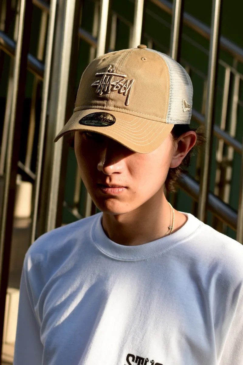 Stussy STUSSY 9TWENTY WASHED BASIC TRUCKER CAP// FW25 Size ONE SIZE - 19 Thumbnail