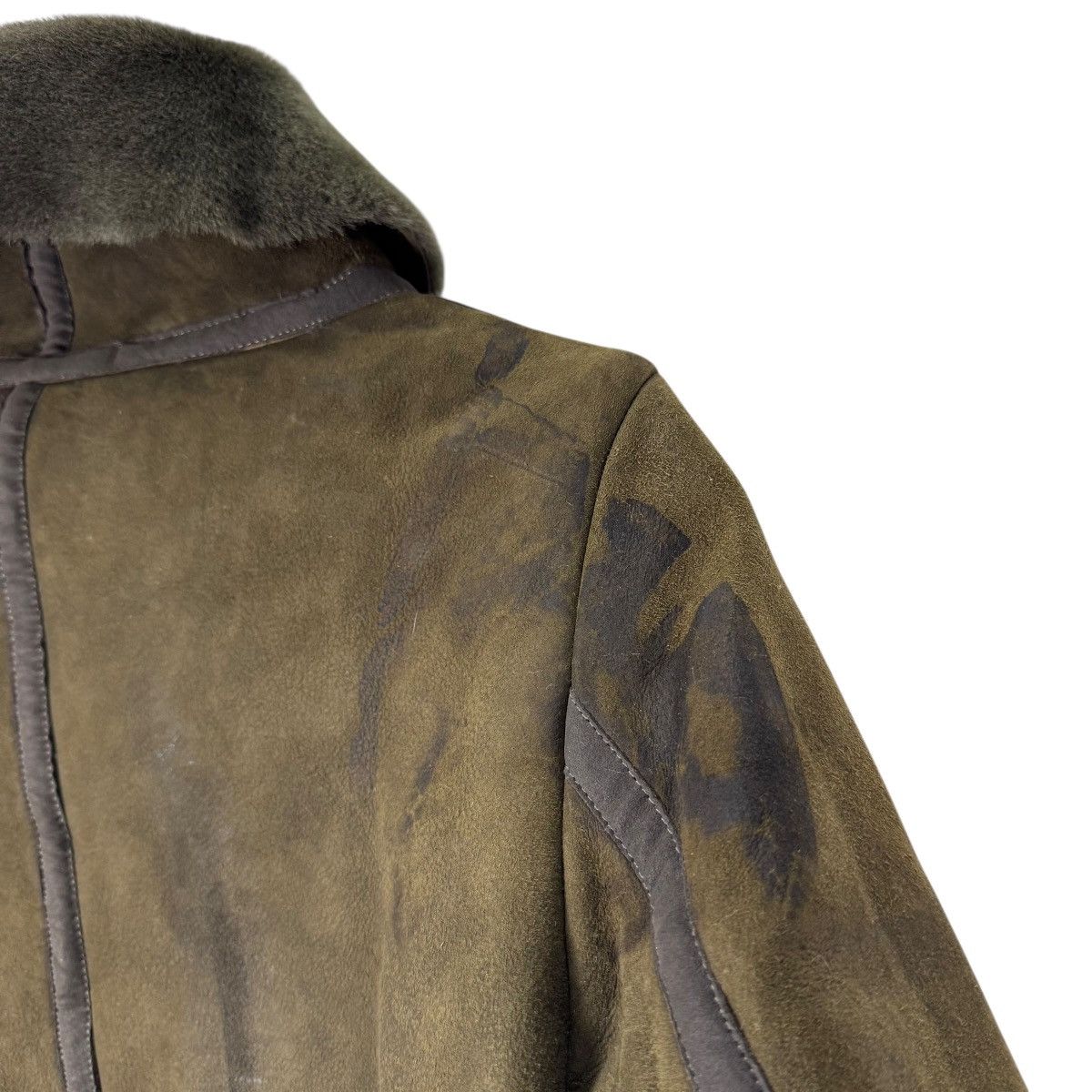 Yohji Yamamoto 🔥YOHJI YAMAMOTO SIGNATURE MOLESKIN CROP JACKET Size S / US 4 / IT 40 - 8 Thumbnail