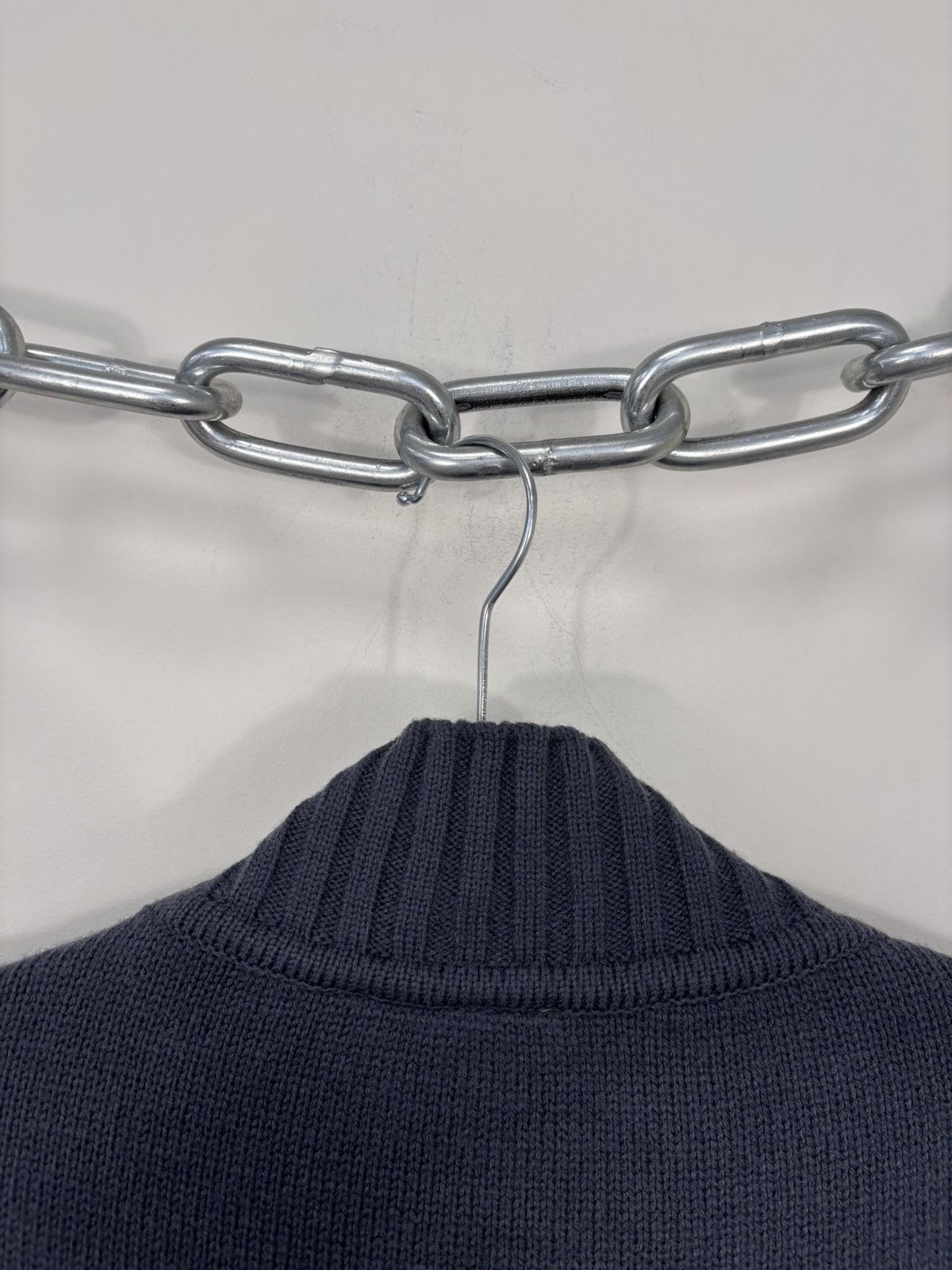 O'Neill Vintage O’Neill Y2K Women’s Big Logo Wool Mock Neck Sweater Size L / US 10 / IT 46 - 14 Thumbnail