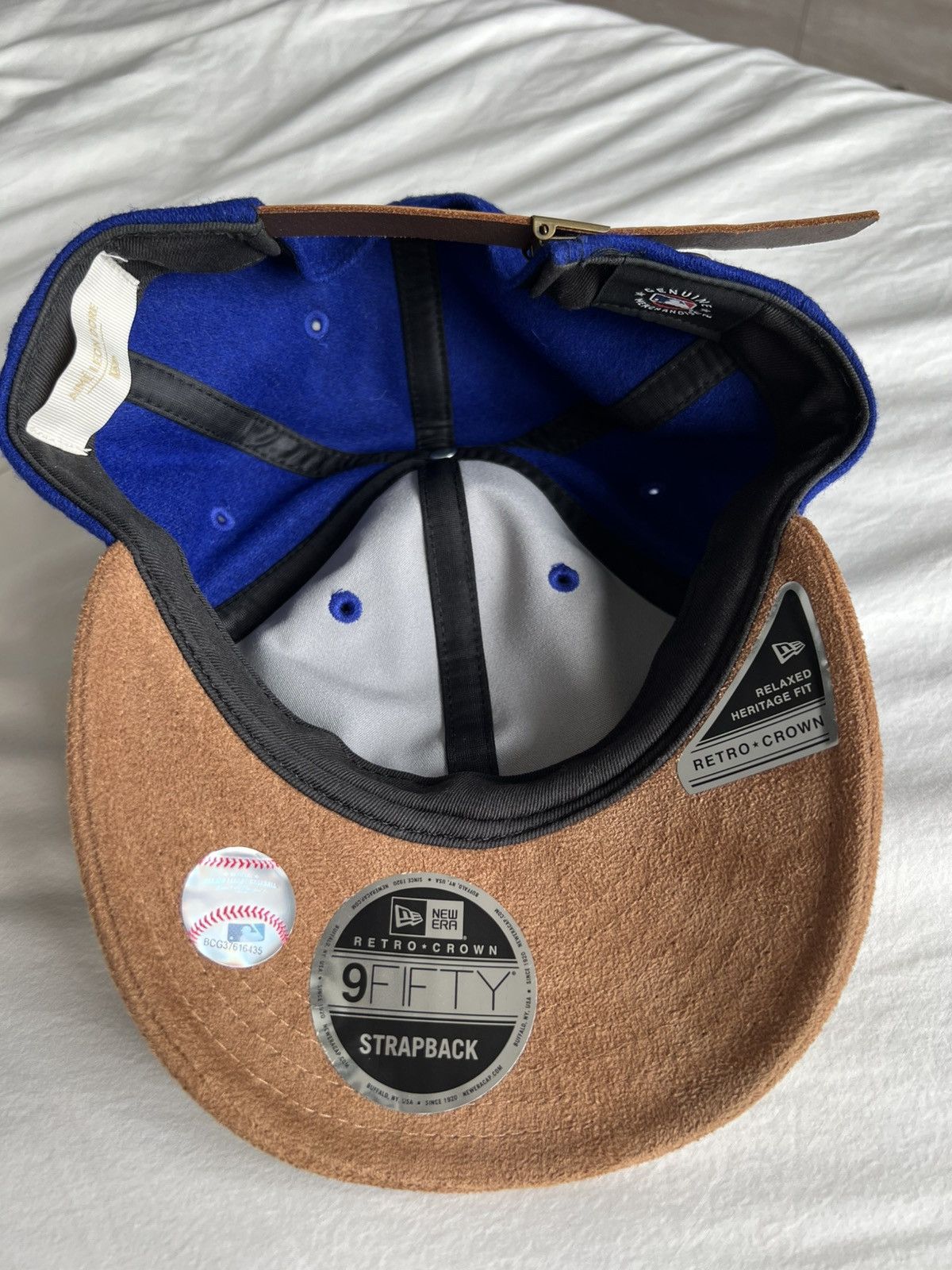 Aime Leon Dore Aimé Leon Dore New Era Melton Wool/ Suede Mets Hat Size ONE SIZE - 2 Thumbnail