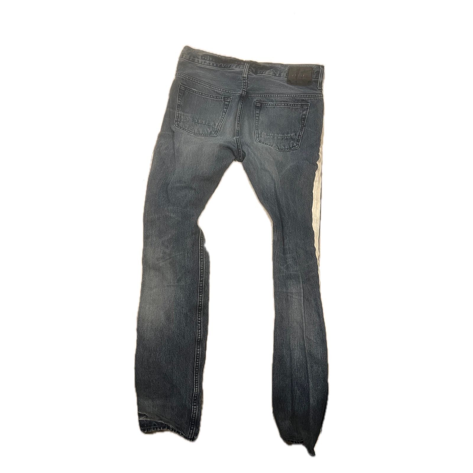 Pacsun PacSun Stacked Skinny Distessed Jeans Mens 33x34 Size US 33 - 2 Thumbnail