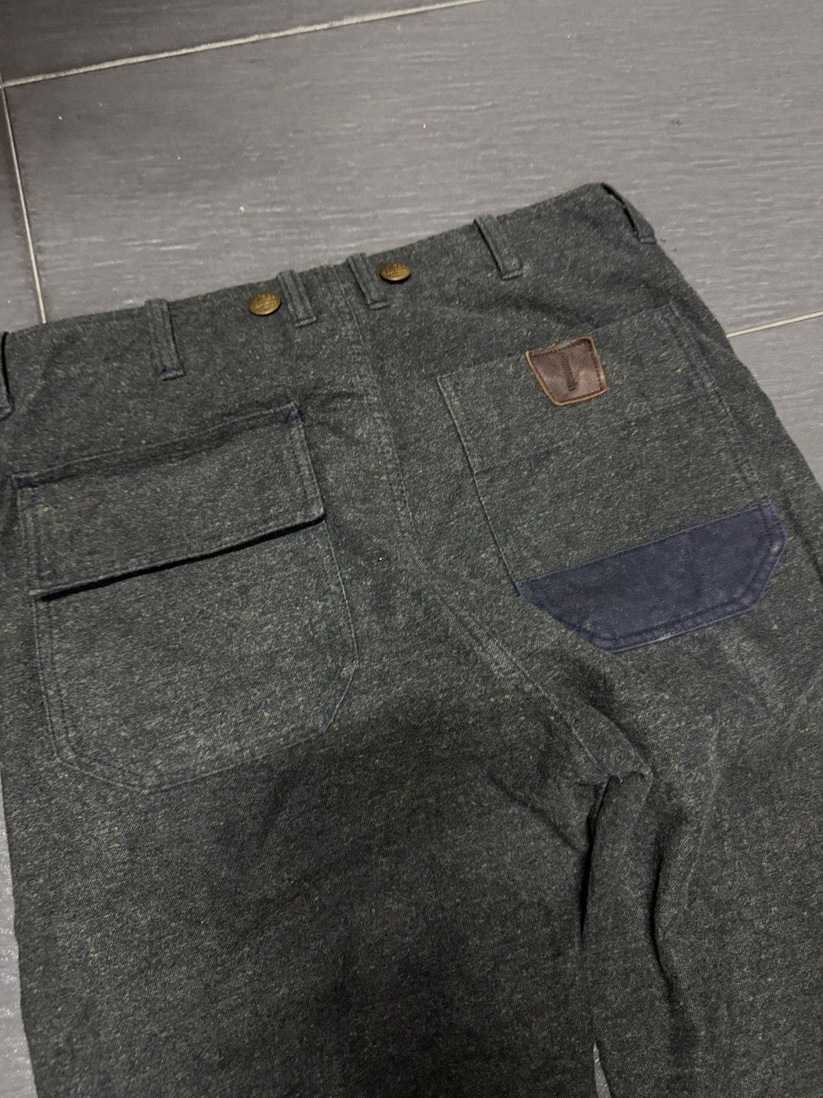 Japanese Brand RNA DOUBLE KNEE CROPPED PANTS Size US 32 / EU 48 - 6 Thumbnail