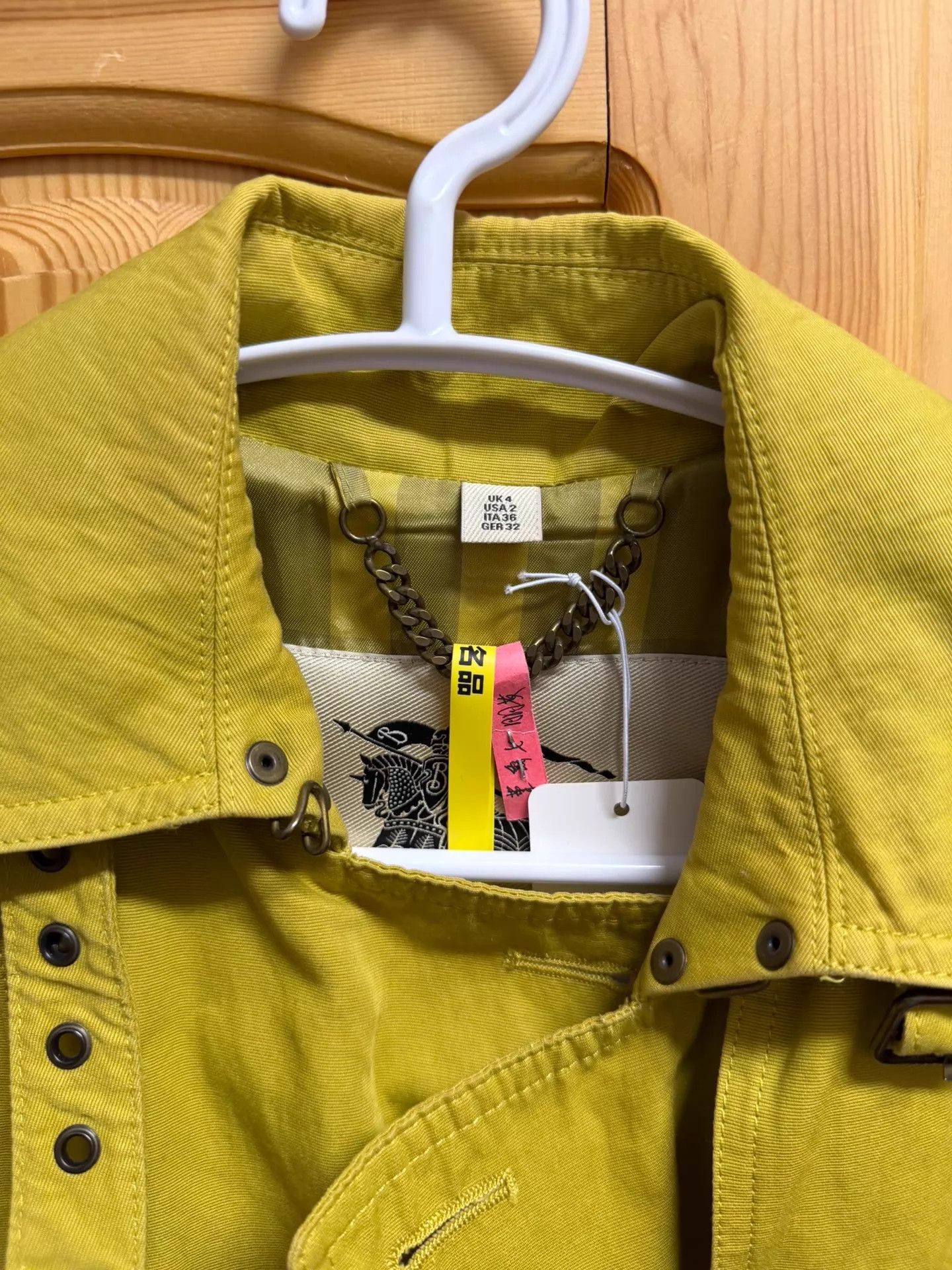 Burberry Burberry Double-Breasted Trench Coat 34 (165/76a) Size XXS / US 00 / IT 34 - 3 Thumbnail