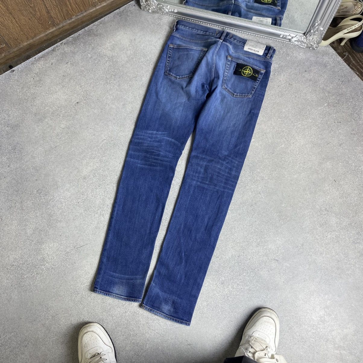 Stone Island Stone Island jeans Italy designer denim streetwear logo 00s Size US 31 - 1 Thumbnail