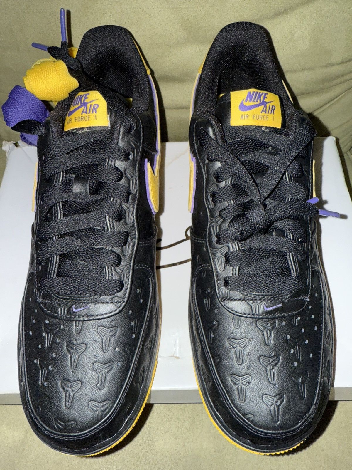 Nike Nike Air Force 1 Low Retro QS KB P “Kobe Away” 3794/8000 NEW Size US 9.5 / EU 42-43 - 13 Thumbnail