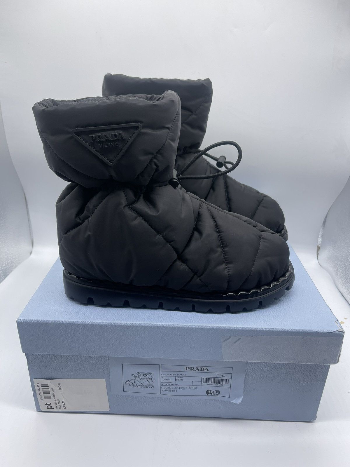 Prada Prada blow ankle boots size eu 36 Size US 6 / IT 36 - 1 Thumbnail