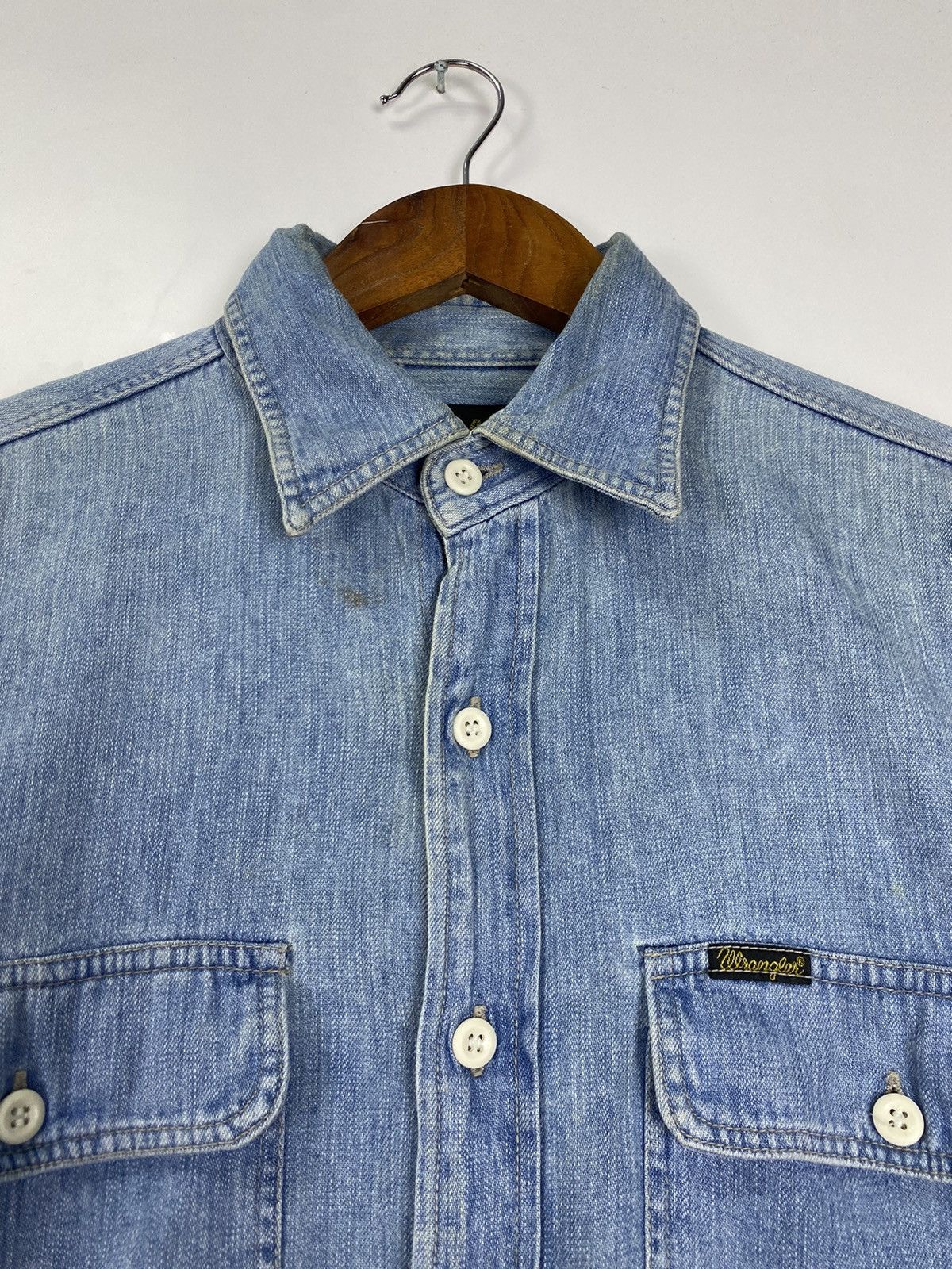 Vintage × Wrangler Vintage Wrangler Denim Jacket Size US M / EU 48-50 / 2 - 7 Thumbnail