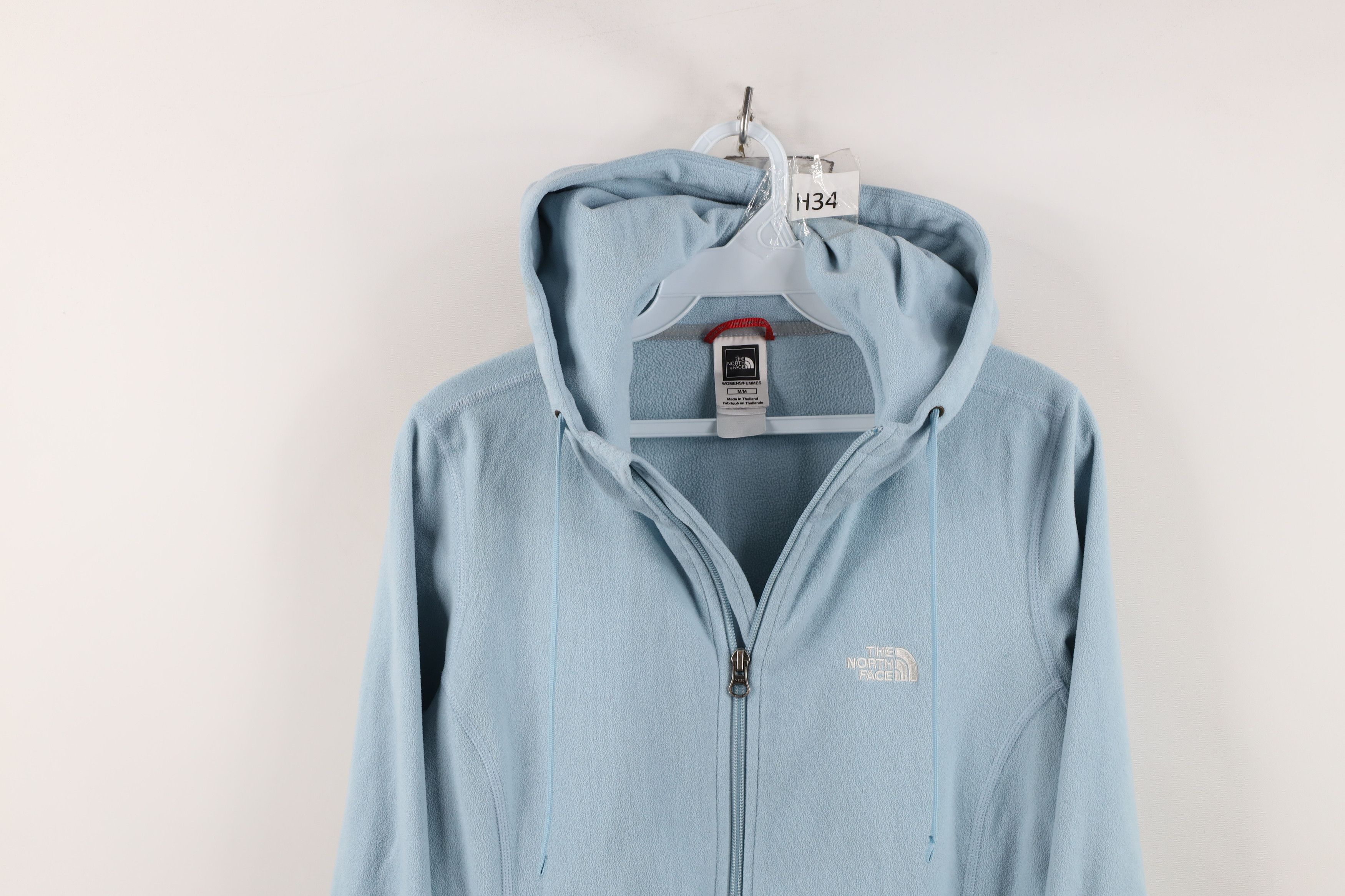 The North Face Vintage The North Face Full Zip Fleece Hoodie Jacket Size M / US 6-8 / IT 42-44 - 2 Thumbnail