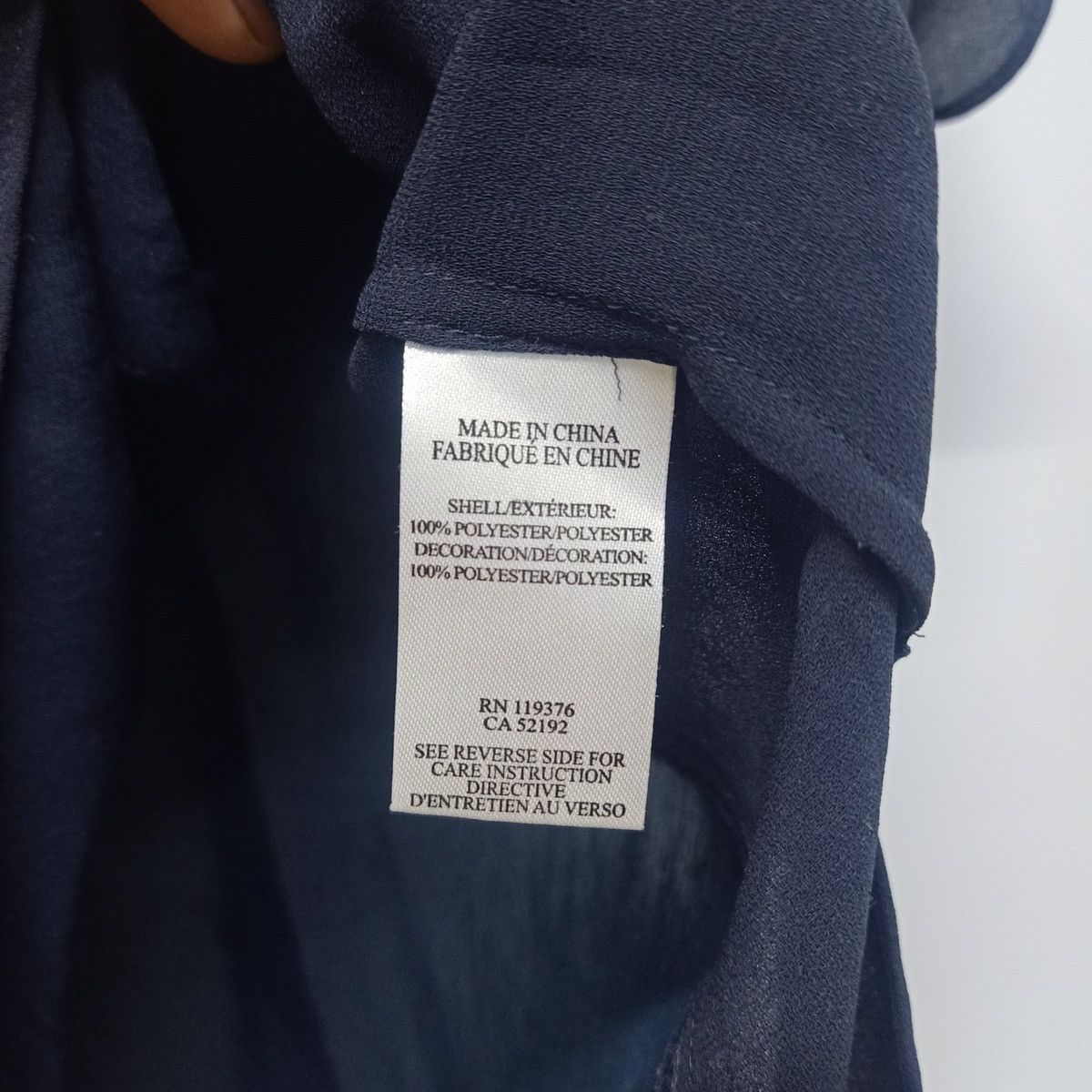 Helmut Lang Helmut Lang - Navy Sheer Tops Size M / US 6-8 / IT 42-44 - 11 Thumbnail