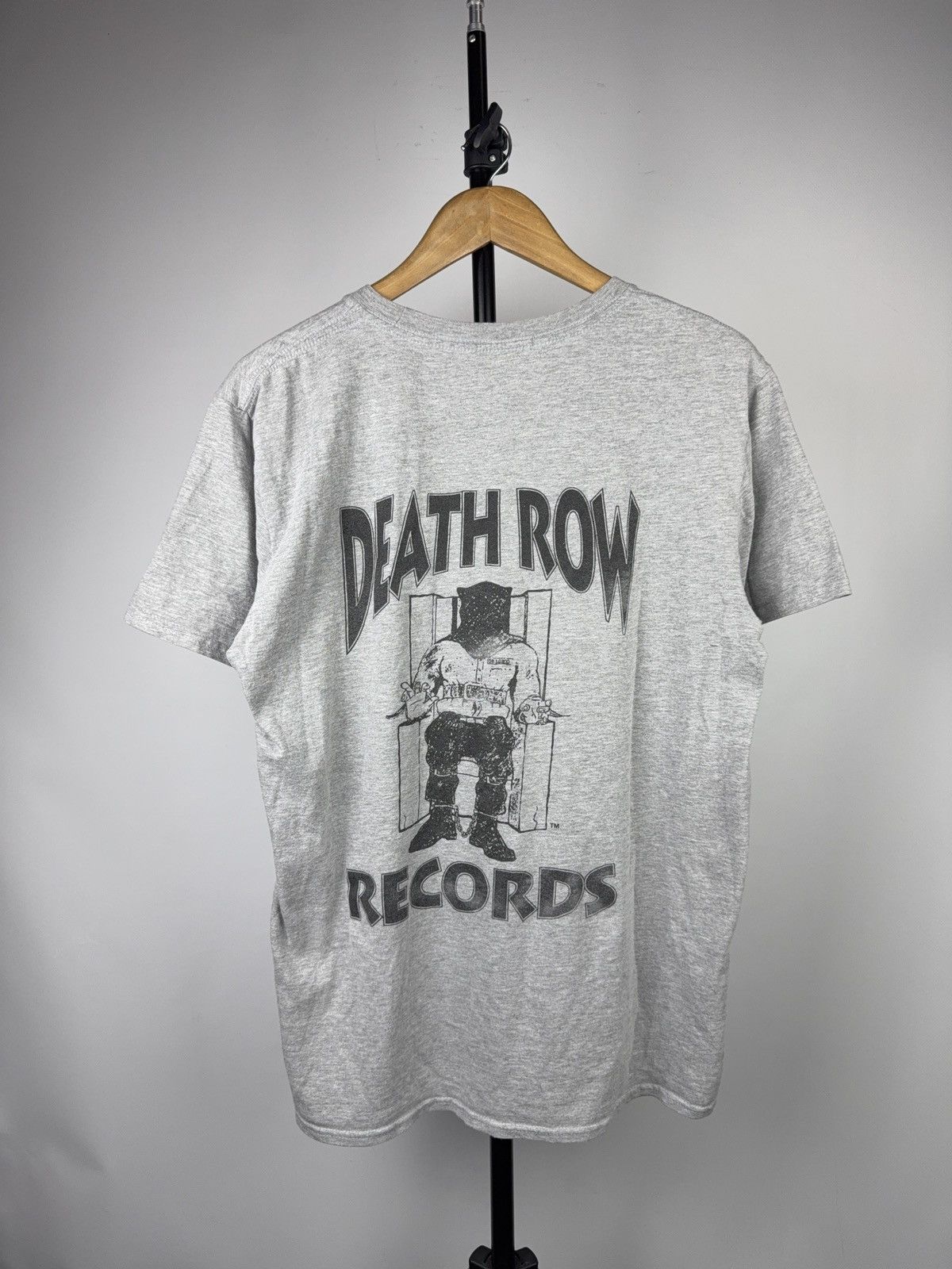 Band Tees Death Row Records Electric Chair Logo 2010-2020s T-Shirt Size US M / EU 48-50 / 2 - 1 Thumbnail