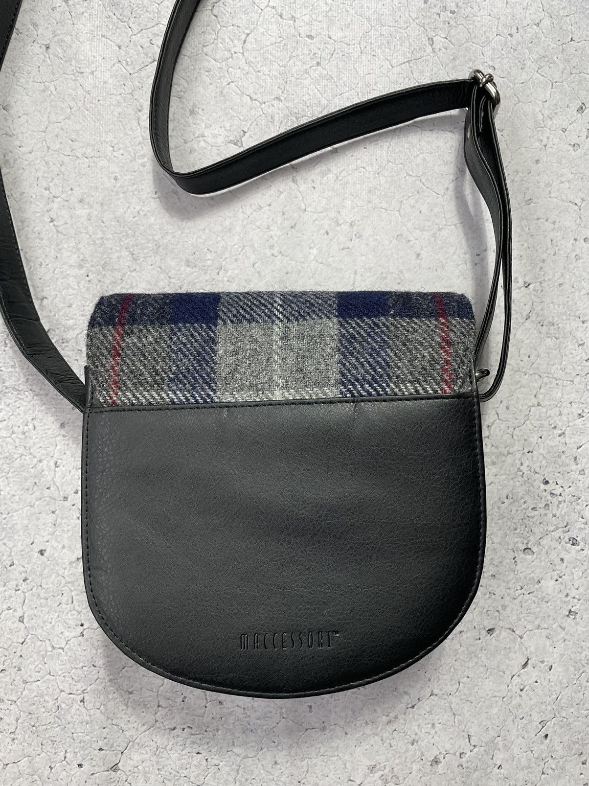 Harris Tweed × Vintage Harris Tweed Cross Body Bag Vintage Streetwear Size ONE SIZE - 9 Thumbnail