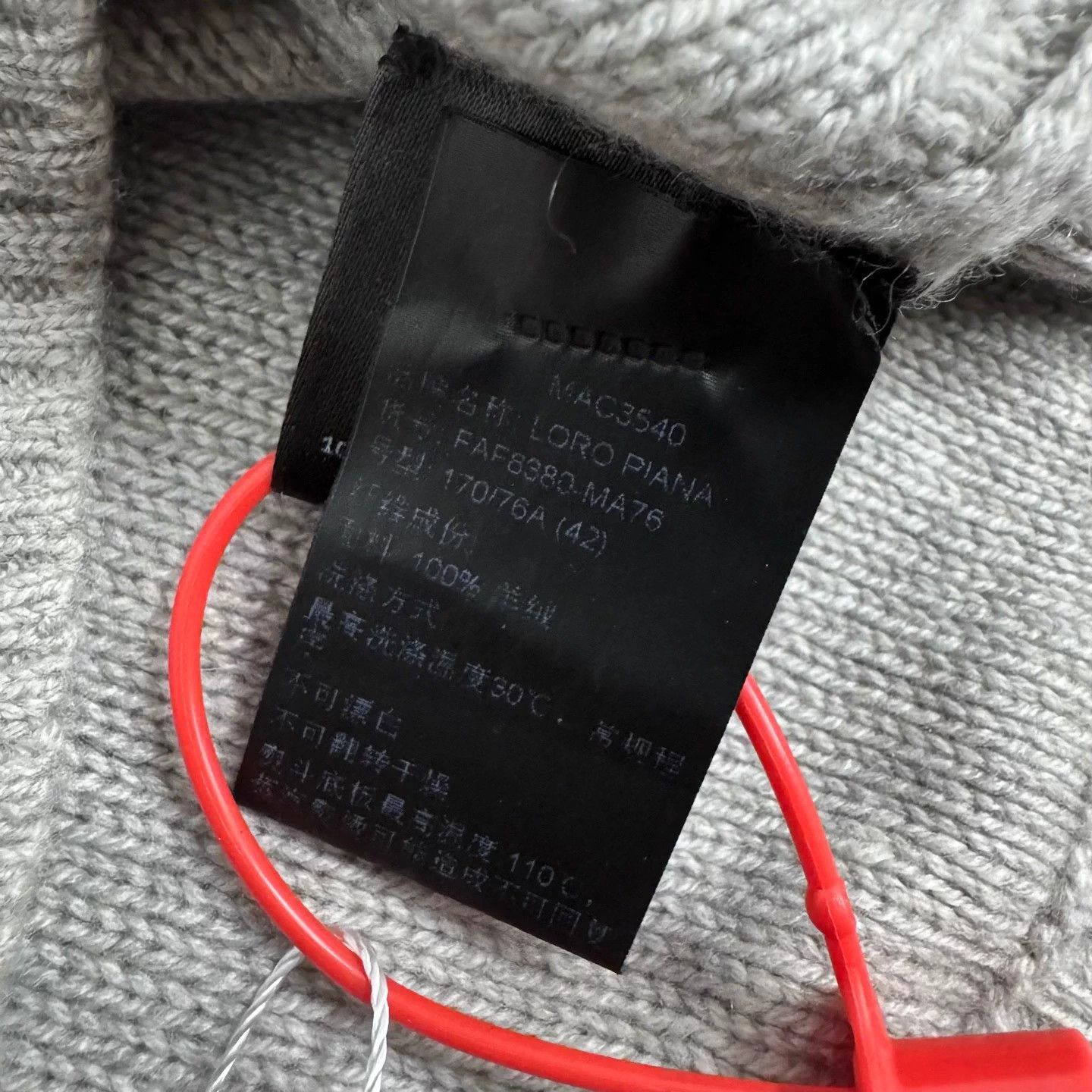 Loro Piana Loro Piana Cashmere Turtleneck 42 99New Cable Knit Size M / US 6-8 / IT 42-44 - 6 Thumbnail