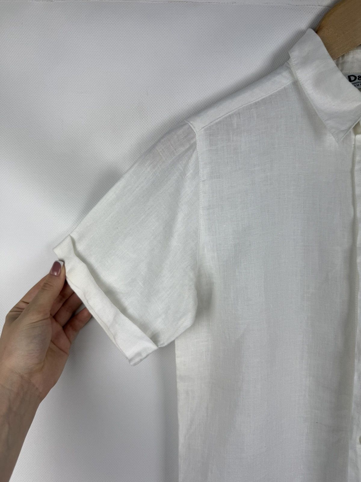 Dolce & Gabbana Dolce & Gabbana Junior Short Sleeve Linen Button Up Shirt Size US XXS / EU 40 - 11 Thumbnail