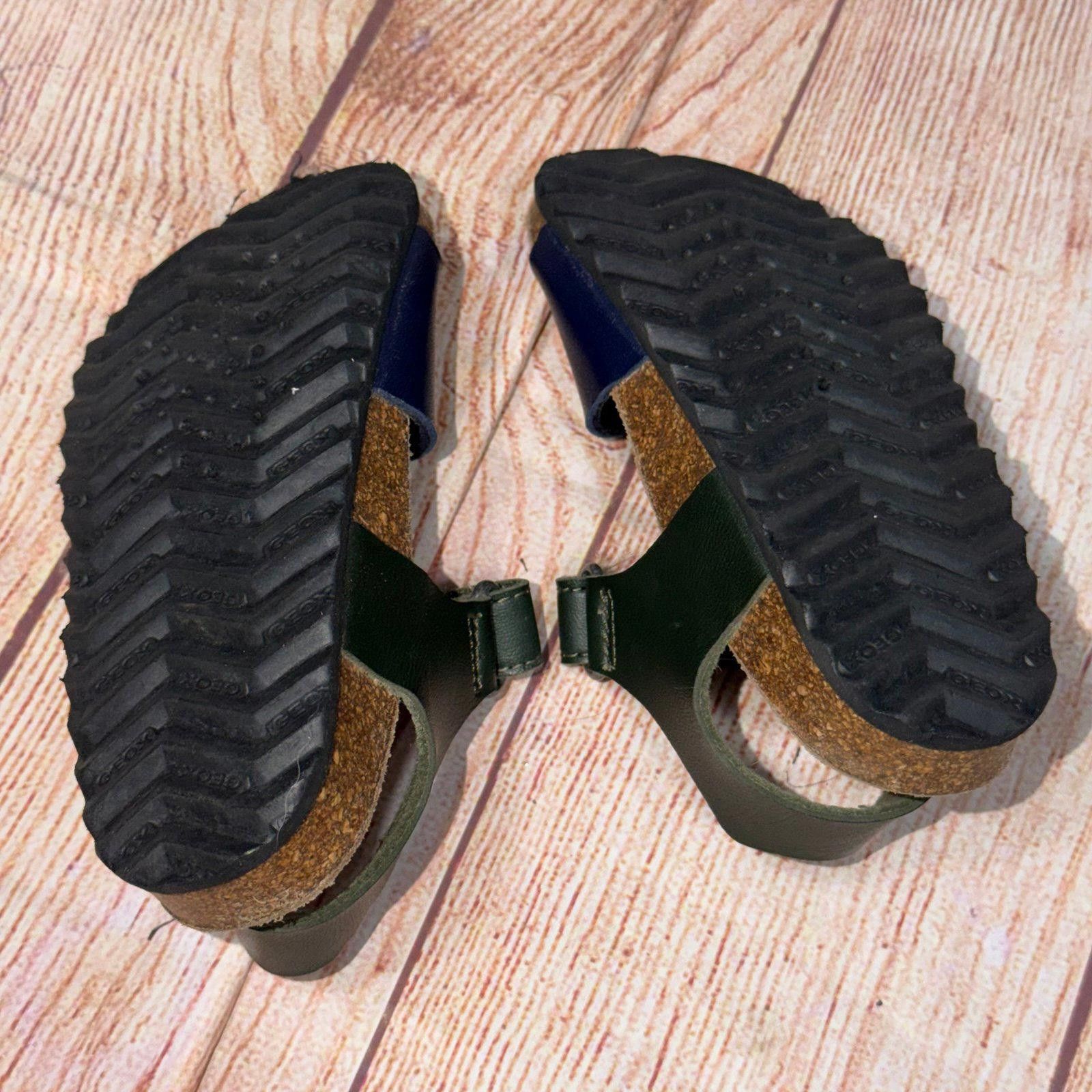 Geox Geox Kids' Leather Sandals with Buckle Size 7 Size US 7 / EU 40 - 6 Thumbnail