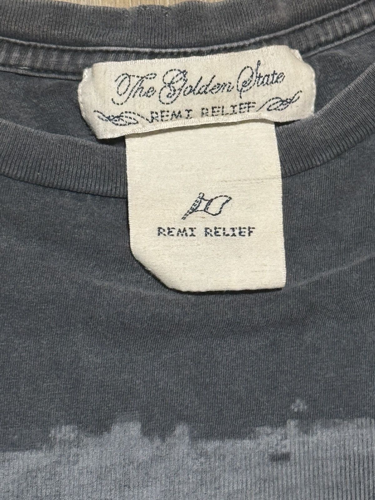 Remi Relief Remi Relief Washed Black Graphic Tee Size US S / EU 44-46 / 1 - 2 Thumbnail