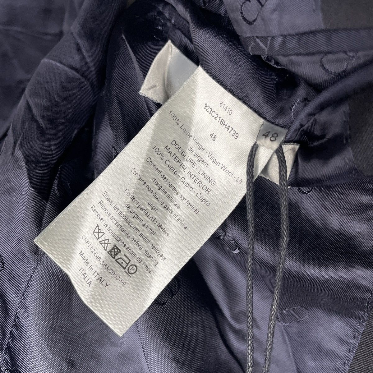 Dior Christian Dior Tailored Blazer Size 48S - 7 Thumbnail