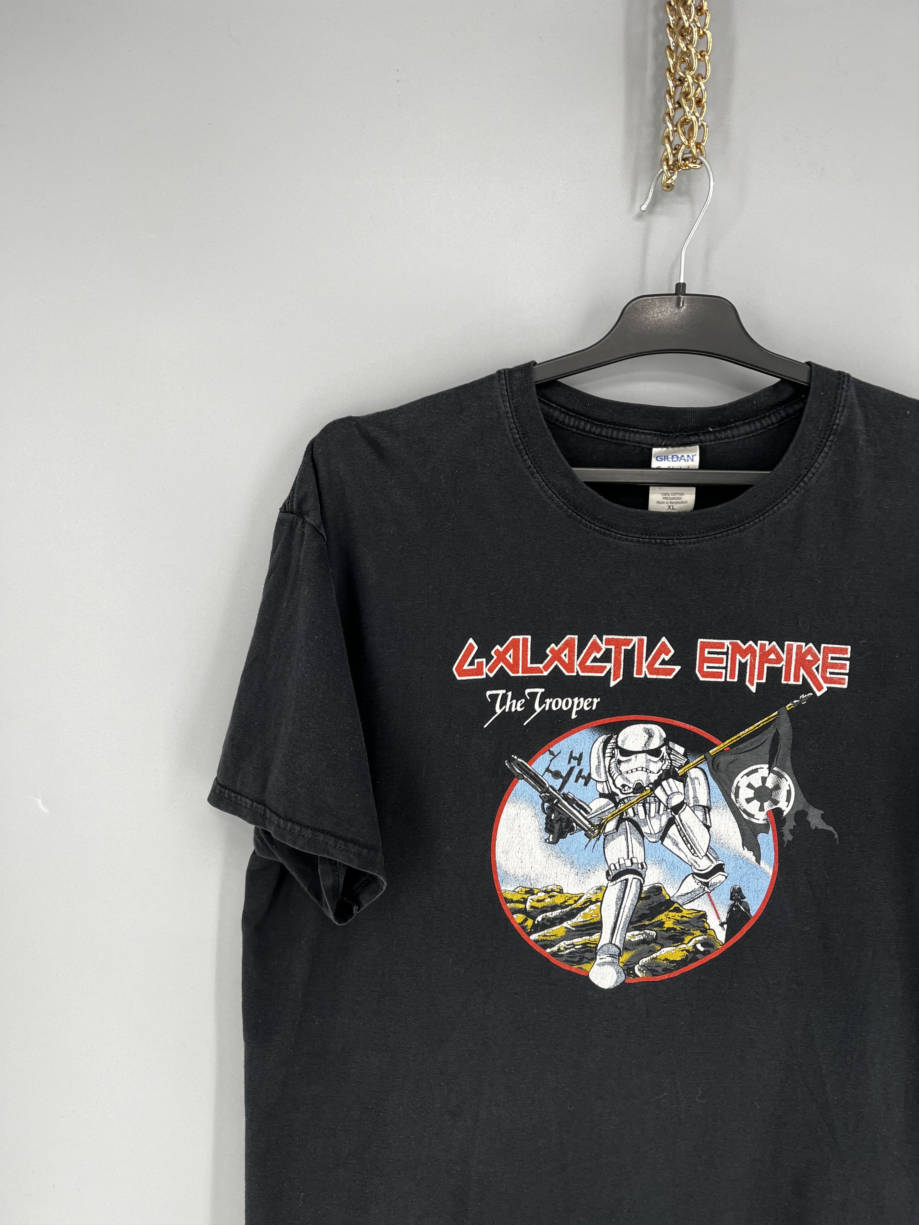 Band Tees VINTAGE STAR WARS x IRON MAIDEN THE TROOPER PROMO TEES Size US XL / EU 56 / 4 - 4 Thumbnail
