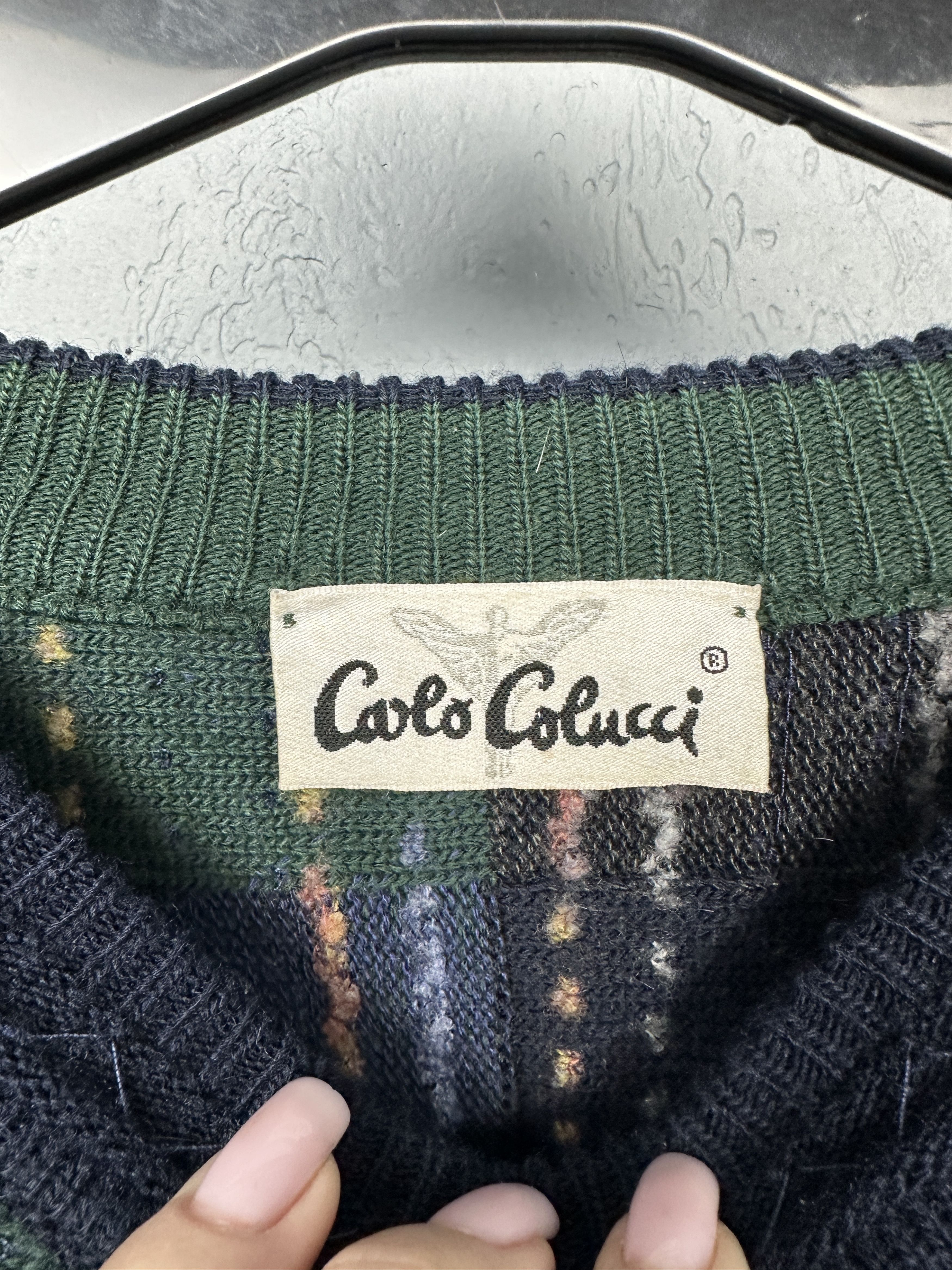 Carlo Colucci Carlo Colucci Vintage Mens Knit Sweater Coogi style Size US M / EU 48-50 / 2 - 3 Thumbnail