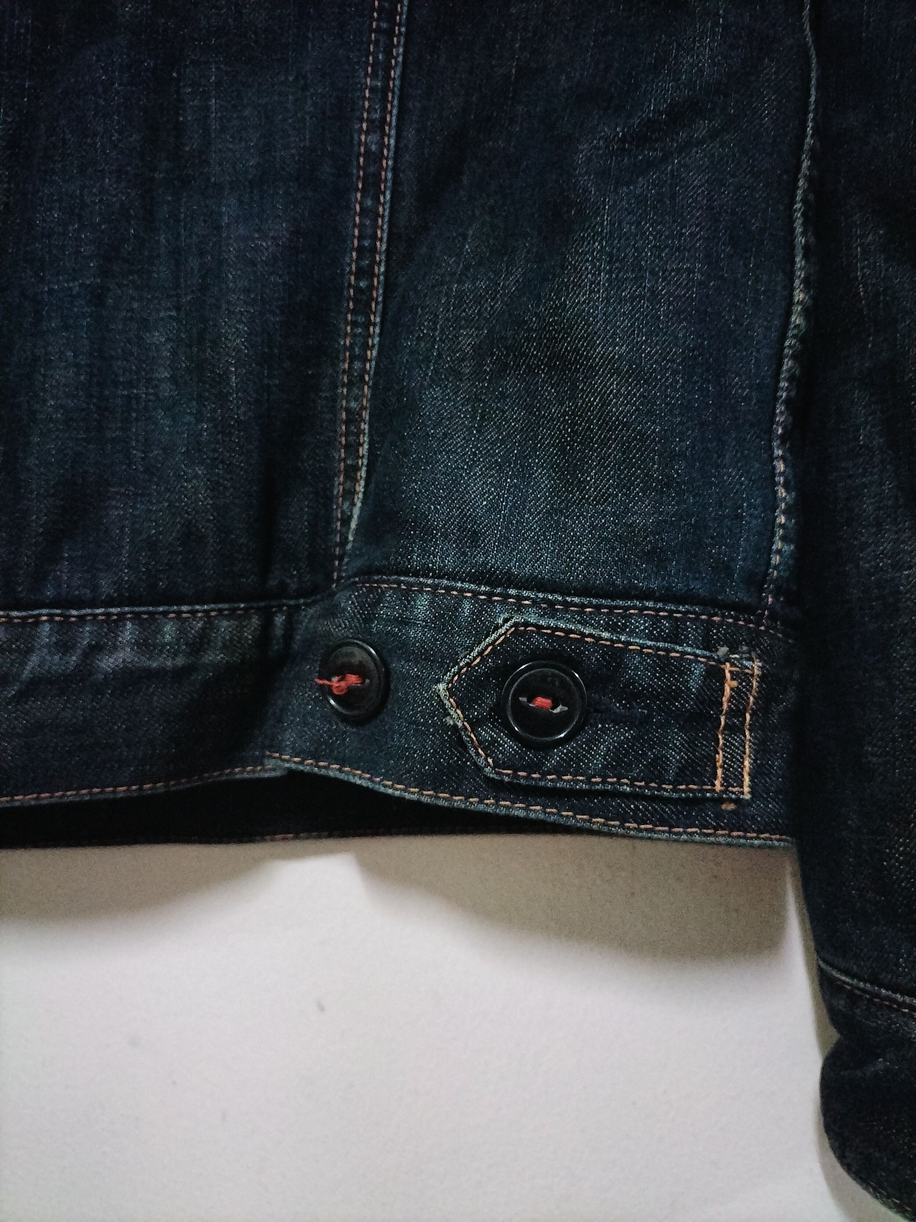 Edwin Vintage Edwin Sherpa Autumn Denim Jacket Cowboy Size US L / EU 52-54 / 3 - 15 Thumbnail