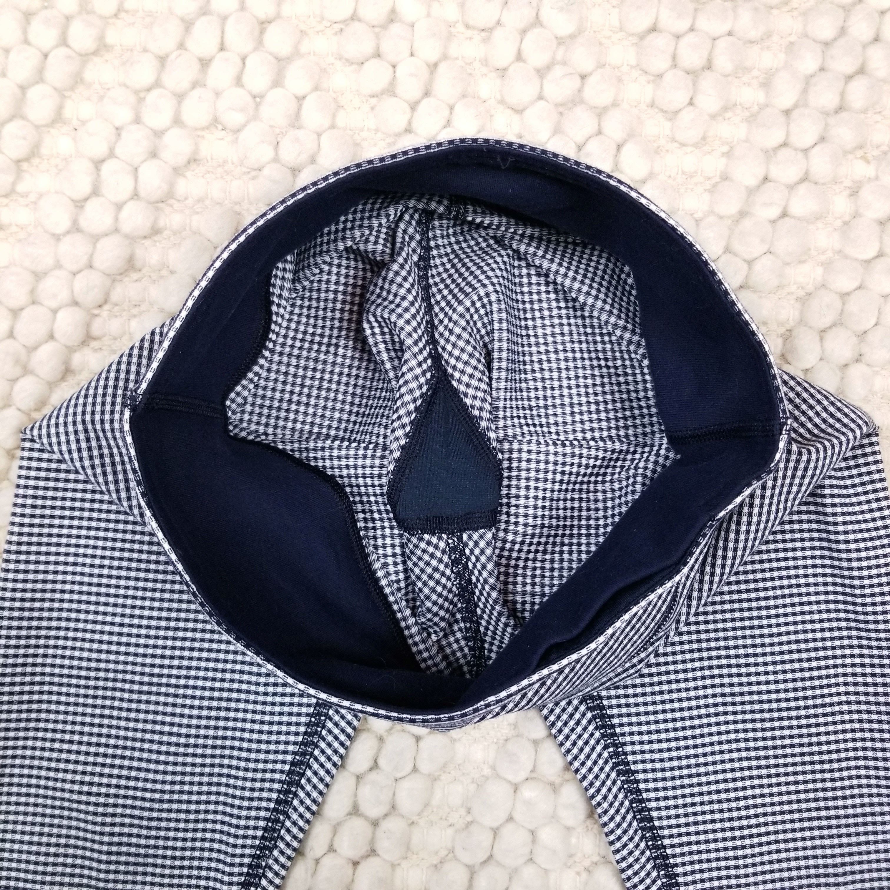 Lululemon Wunder Under Crop II (Roll Down) Gingham Luon Size 27" / US 4 / IT 40 - 2 Thumbnail