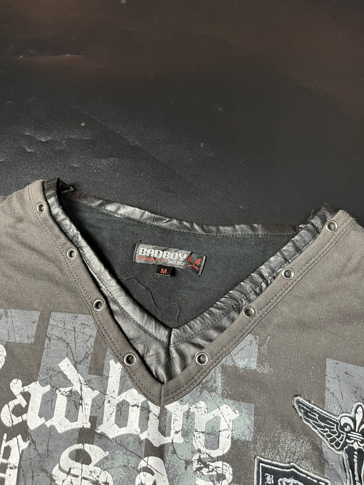 Hysteric Glamour × Japanese Brand BadBoy Leather Collar Poem style Size US M / EU 48-50 / 2 - 4 Thumbnail