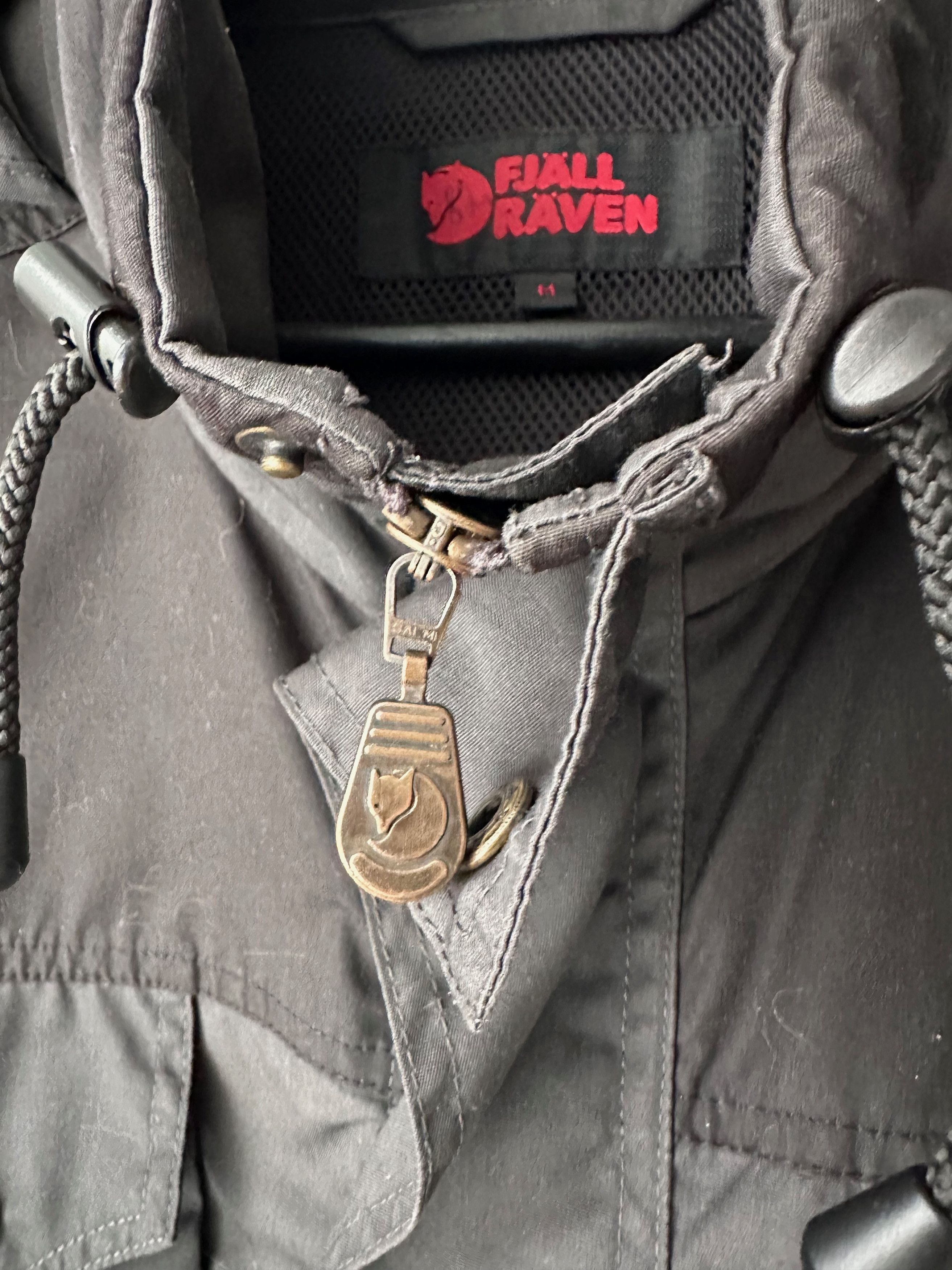 Fjallraven Fjallraven G-1000 Windbreaker Hooded Full Zip Jacket Vintage Size US M / EU 48-50 / 2 - 7 Thumbnail