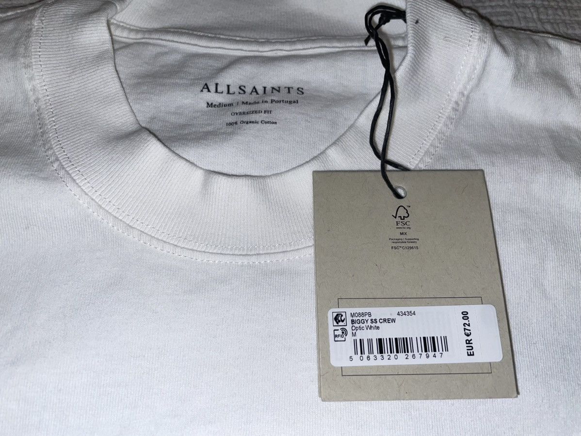 Allsaints ALLSAINTS Text T-Shirt Size US M / EU 48-50 / 2 - 3 Thumbnail