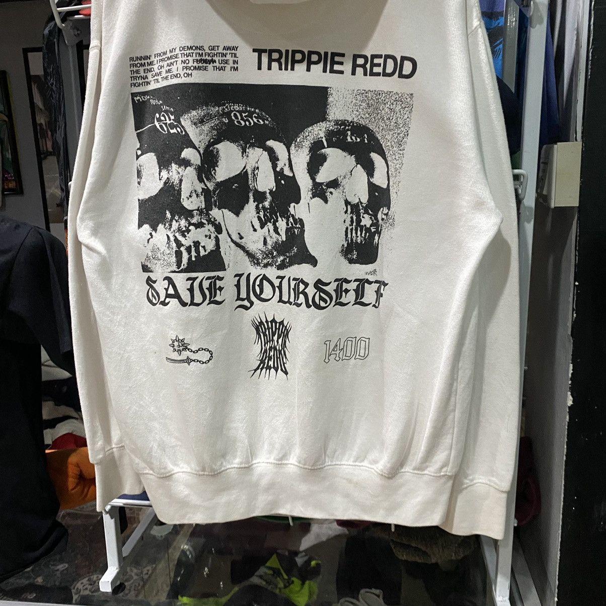 Trippie Redd Trippie Redd Save yourself hoodie size XL Size US L / EU 52-54 / 3 - 4 Thumbnail