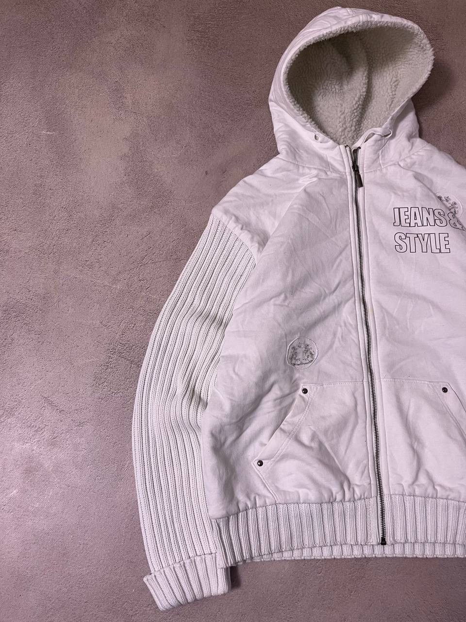 Japanese Brand × Vintage Vintage If Six Was Nine style fur distressed faded hoodie Size US L / EU 52-54 / 3 - 4 Thumbnail